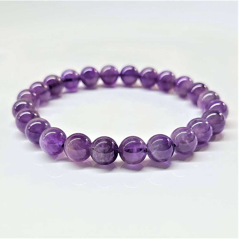 Amethyst Stackable Bracelet - Sacred Crystals Bracelets