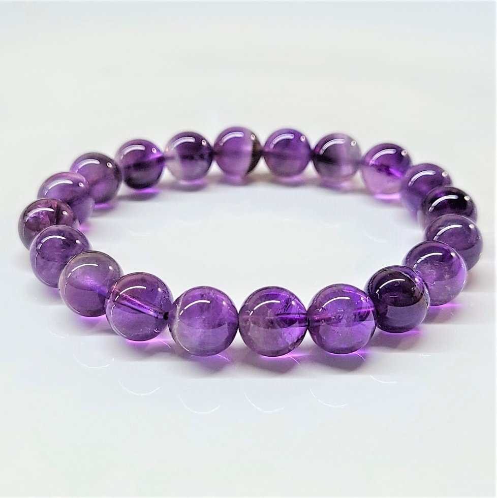 Amethyst Stackable Bracelet - Sacred Crystals Bracelets