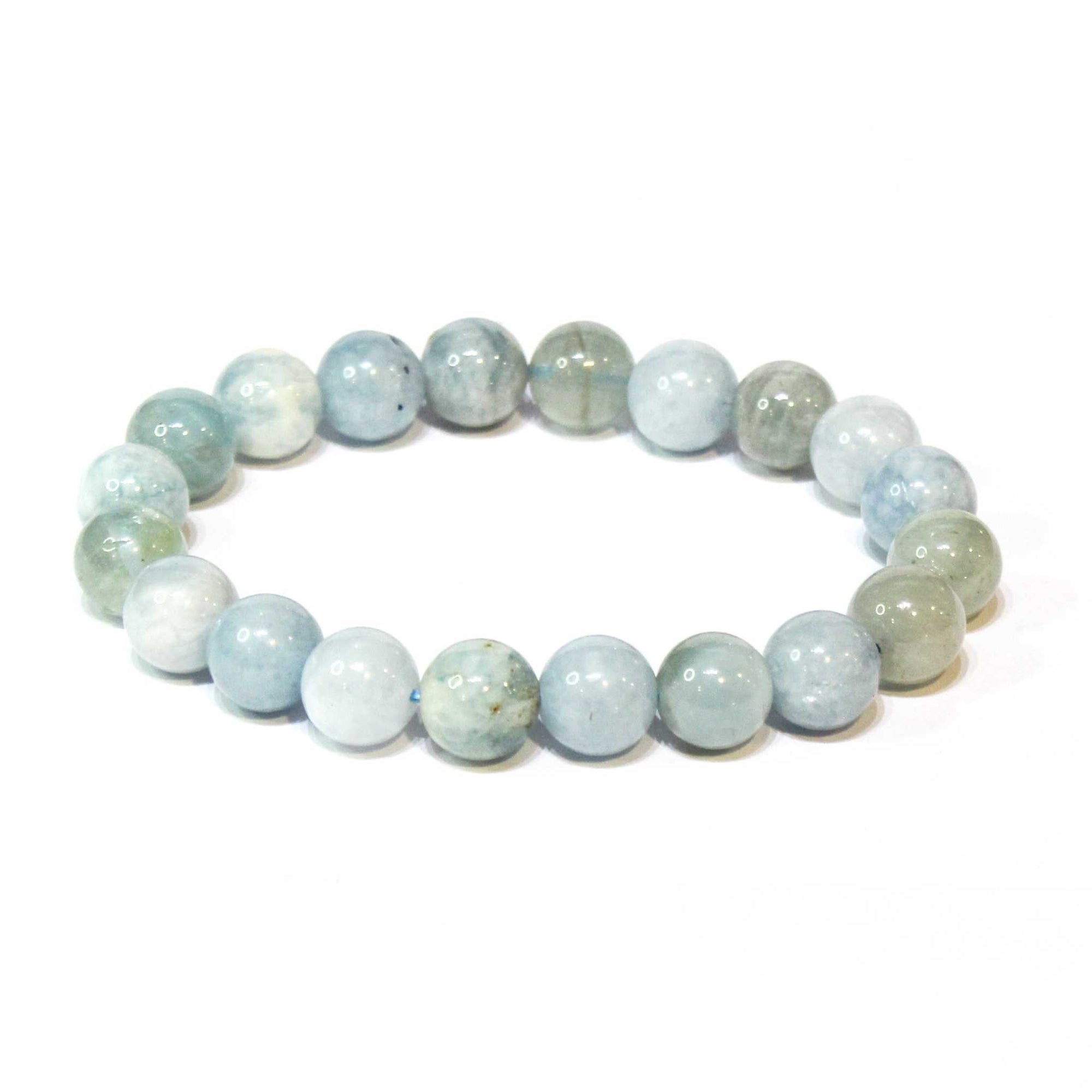 Aquamarine Stackable Bracelet - Sacred Crystals Bracelets