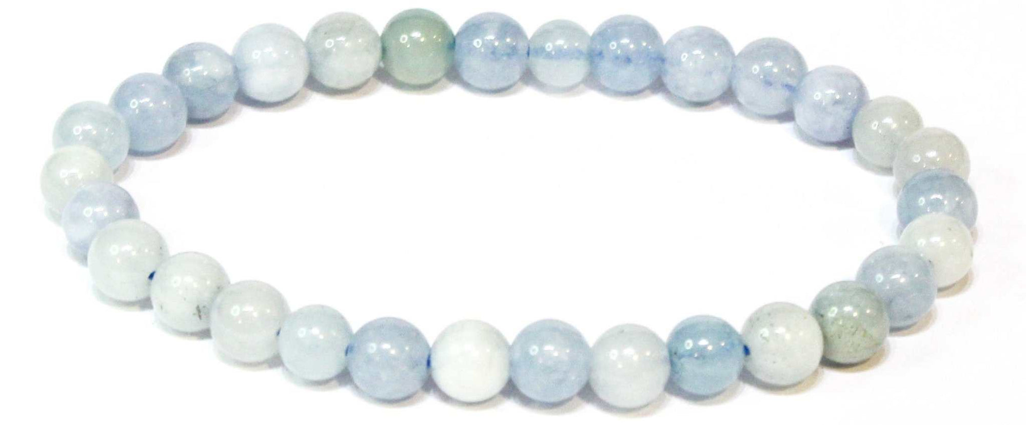 Aquamarine Stackable Bracelet - Sacred Crystals Bracelets