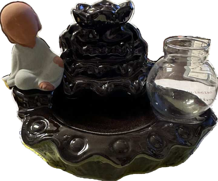 Baby got Backflow Burner - Sacred Crystals Incense Burners