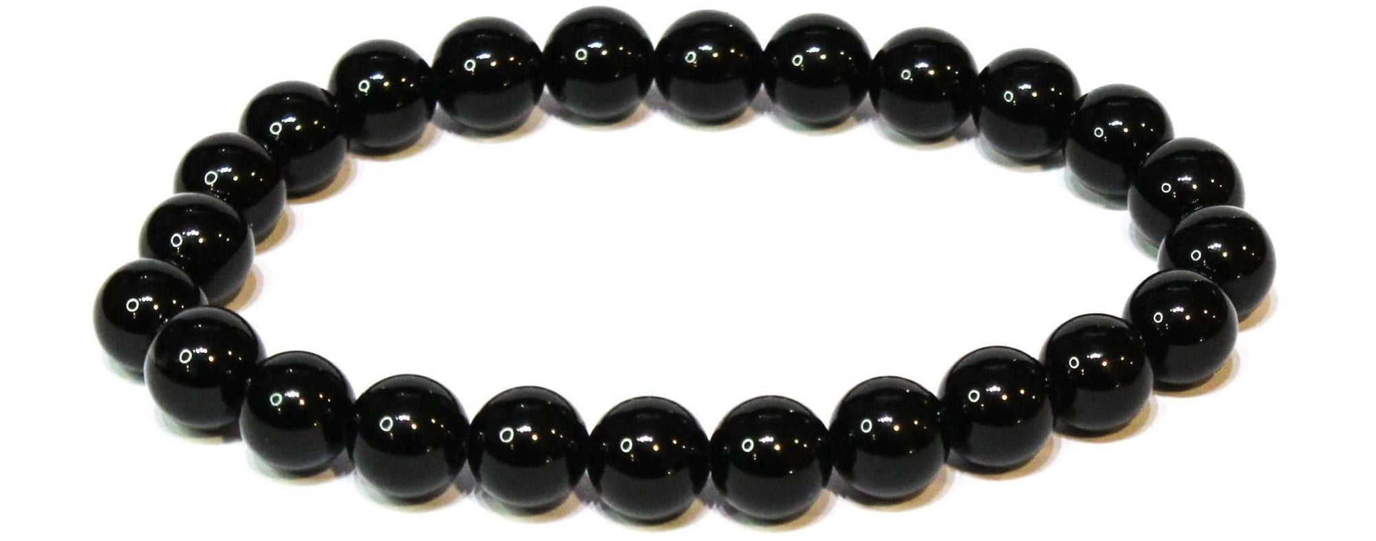 Black Obsidian Stackable Bracelet - Sacred Crystals Bracelets