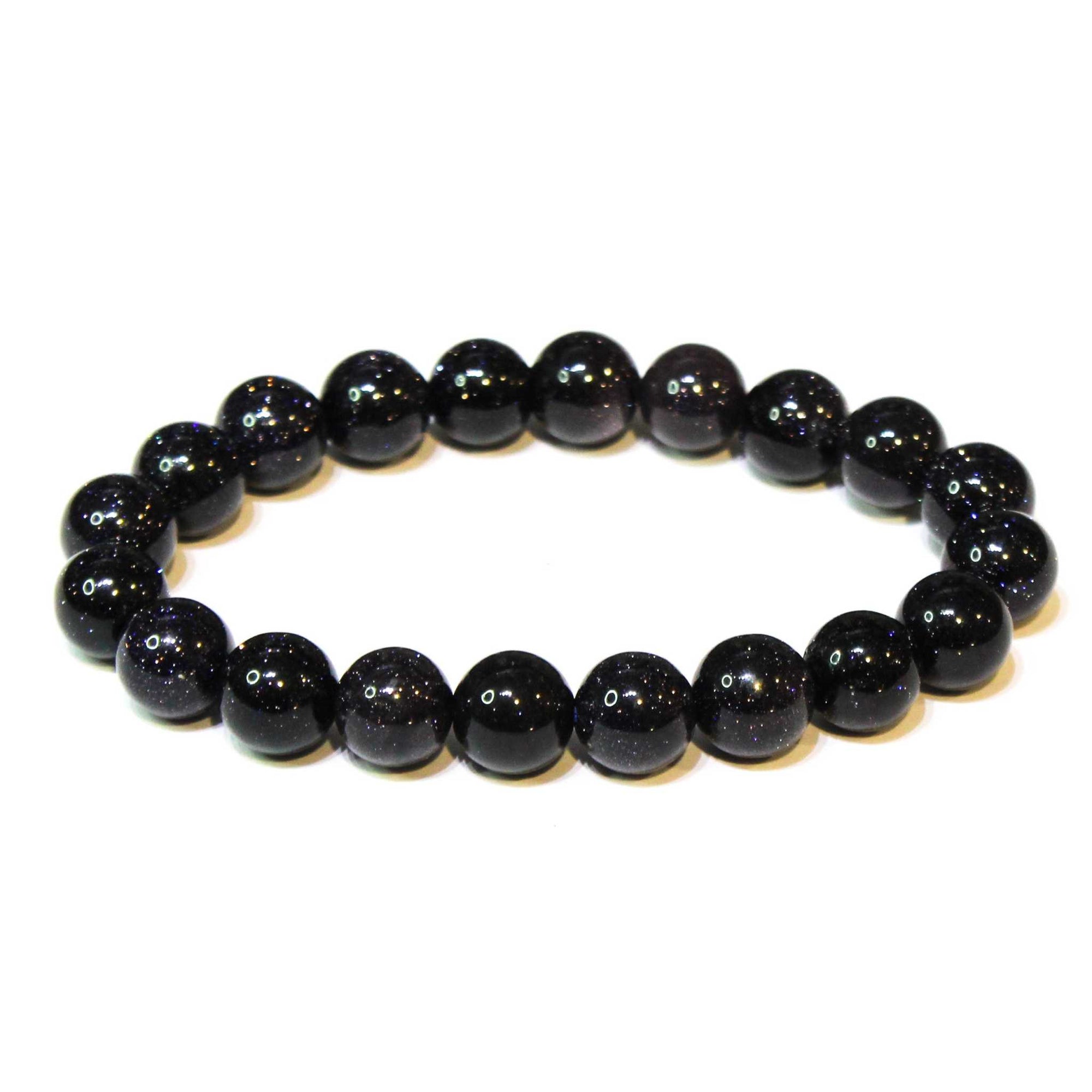 Blue Goldstone Stackable Bracelet - Sacred Crystals Bracelets