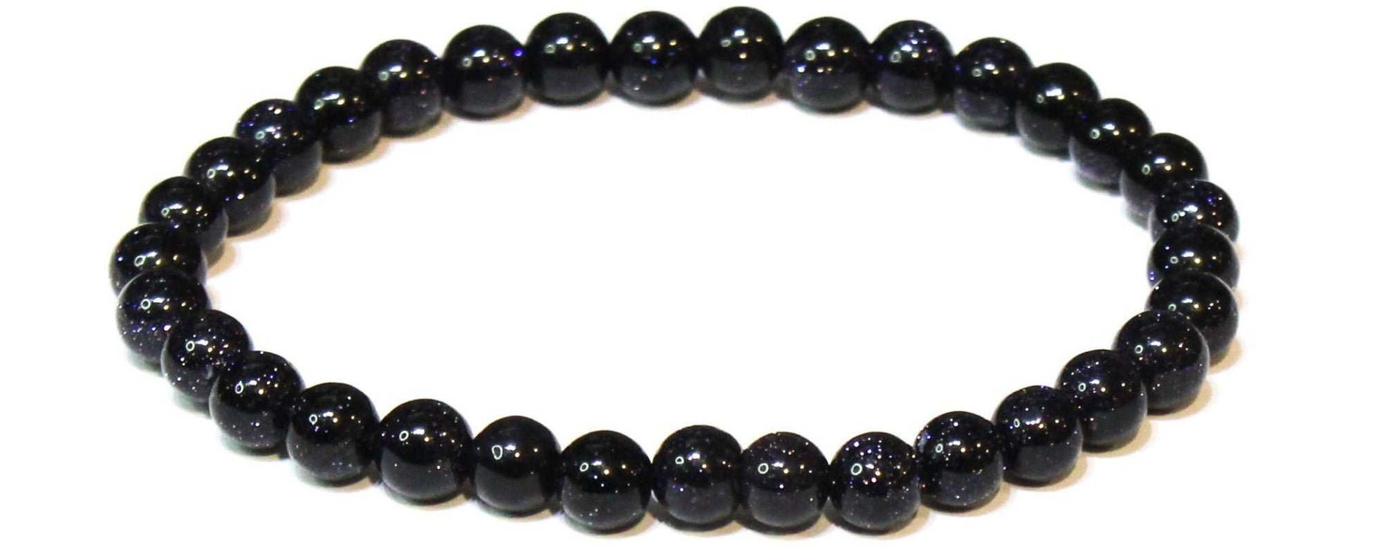 Blue Goldstone Stackable Bracelet - Sacred Crystals Bracelets