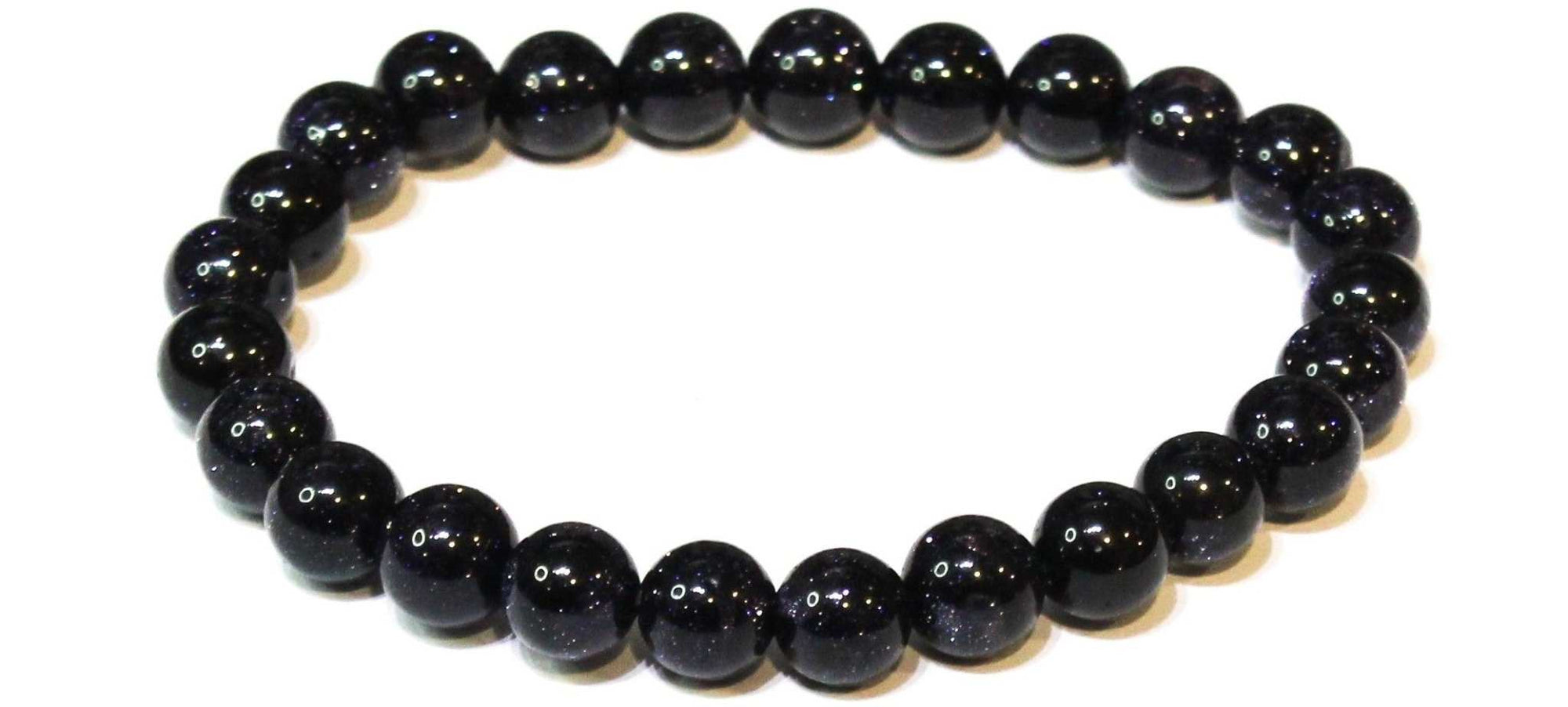 Blue Goldstone Stackable Bracelet - Sacred Crystals Bracelets