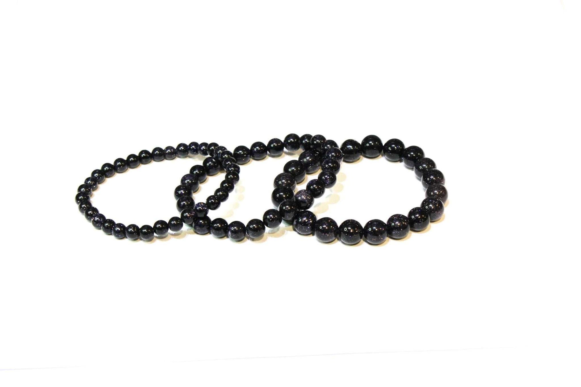 Blue Goldstone Stackable Bracelet - Sacred Crystals Bracelets