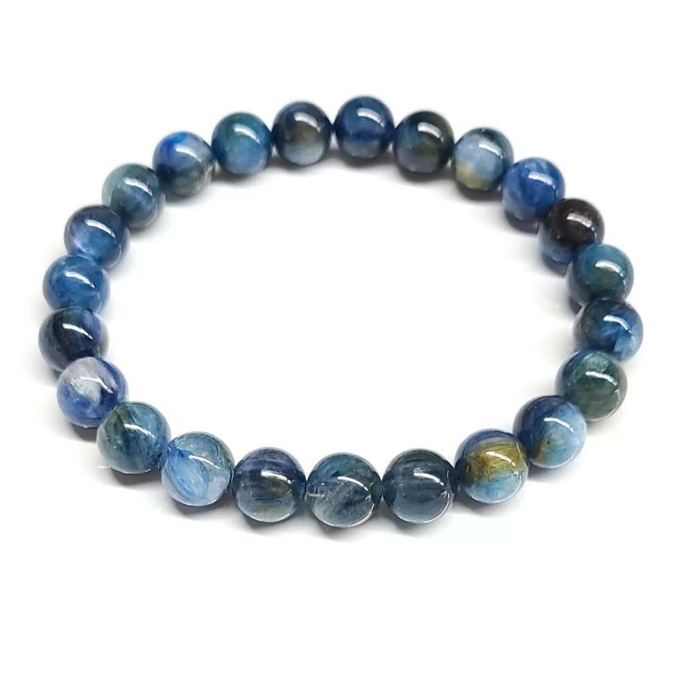 Blue Kyanite Stackable Bracelet - Sacred Crystals Bracelets