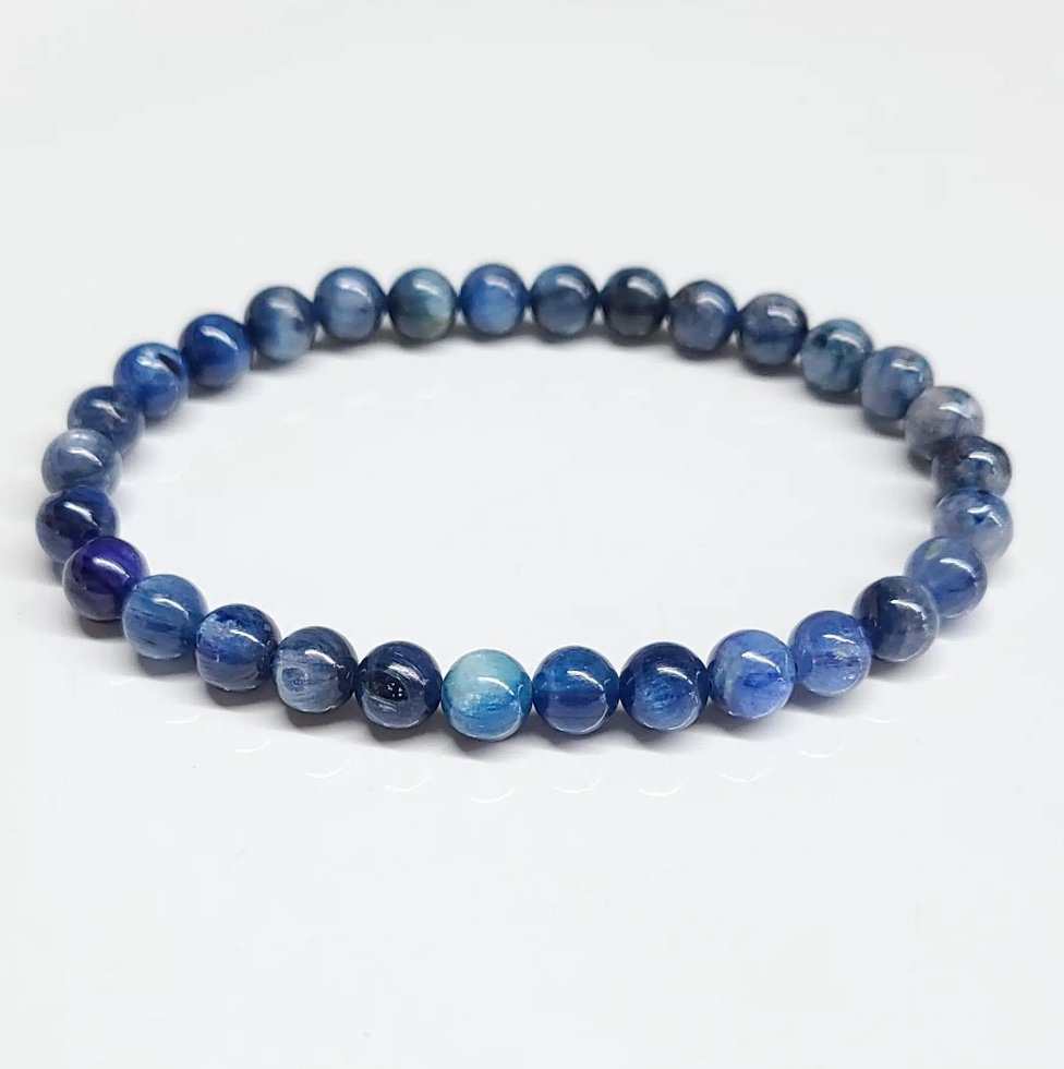 Blue Kyanite Stackable Bracelet - Sacred Crystals Bracelets