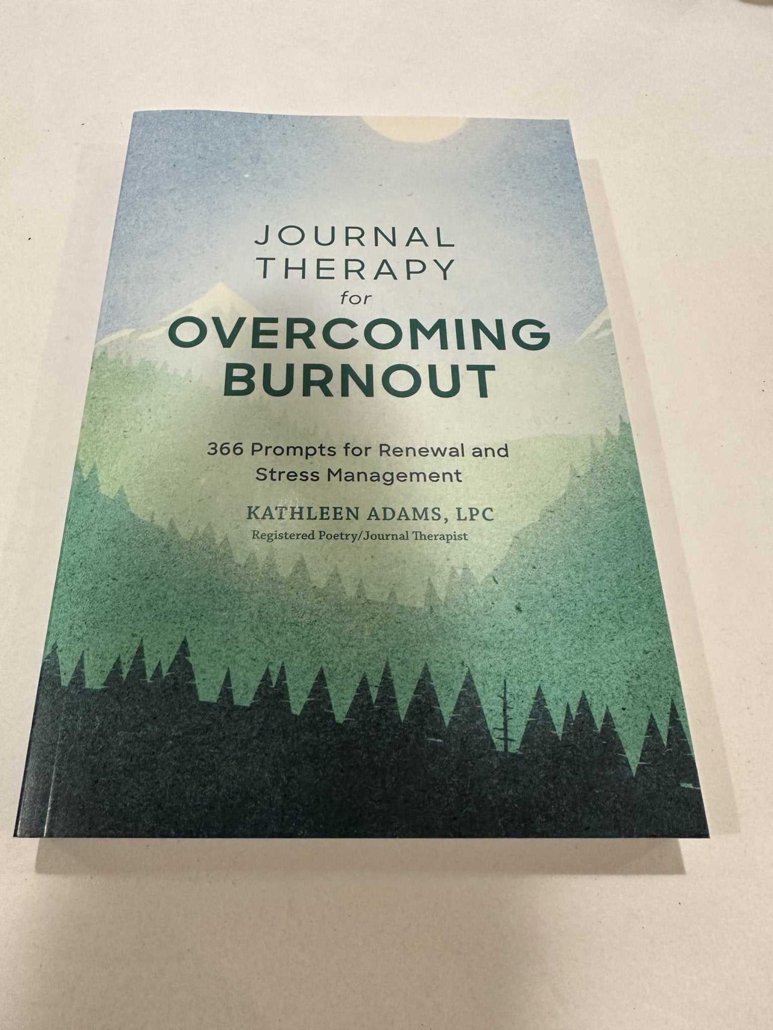 Book - Journal Therapy For Overcoming Burnout – Sacred Crystals