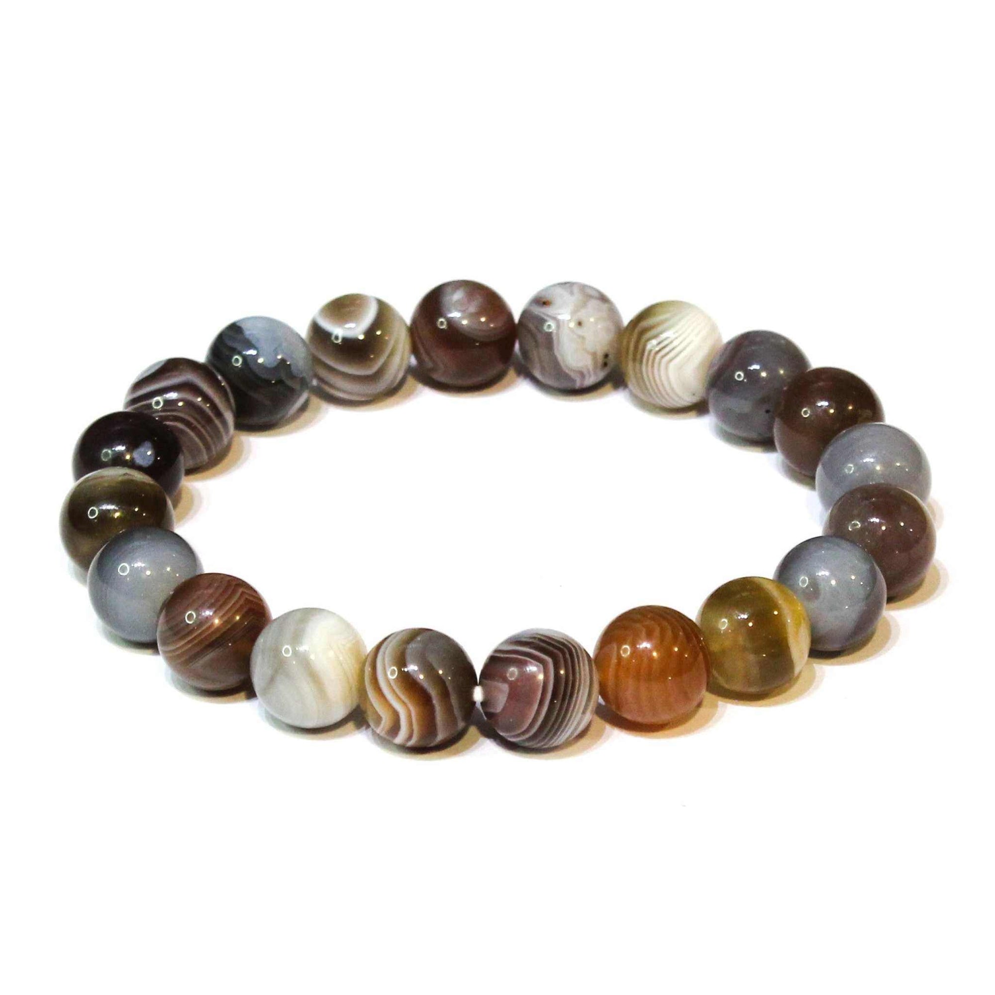 Botswana Agate Stackable Bracelet - Sacred Crystals Bracelets