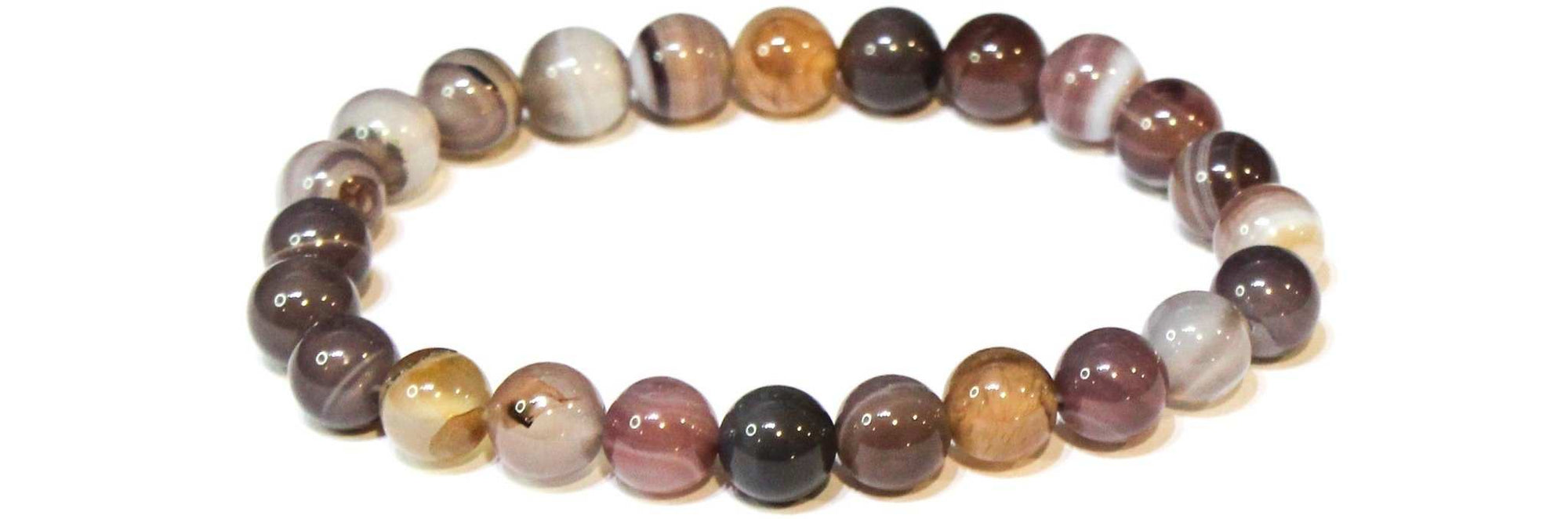 Botswana Agate Stackable Bracelet - Sacred Crystals Bracelets