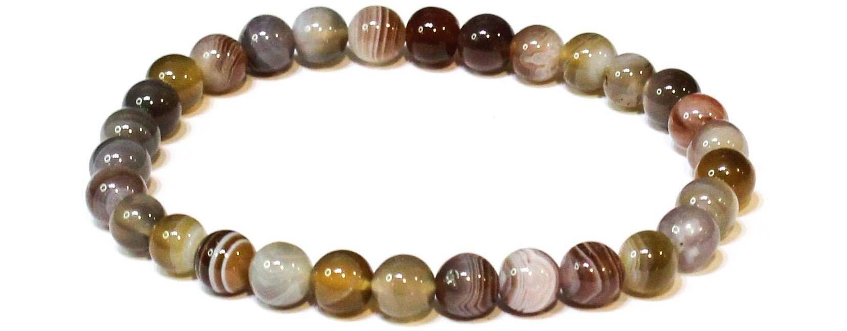 Botswana Agate Stackable Bracelet - Sacred Crystals Bracelets