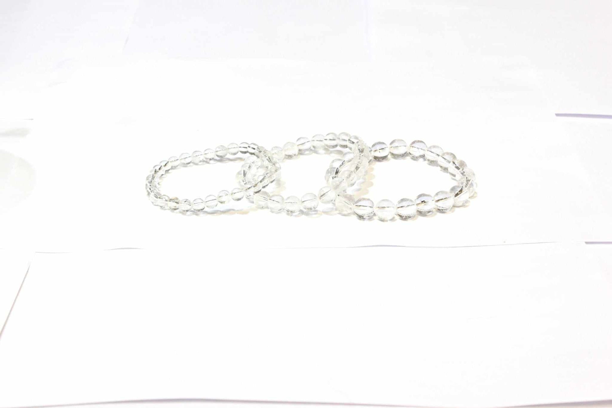 Clear Quartz Stackable Bracelet - Sacred Crystals Bracelets