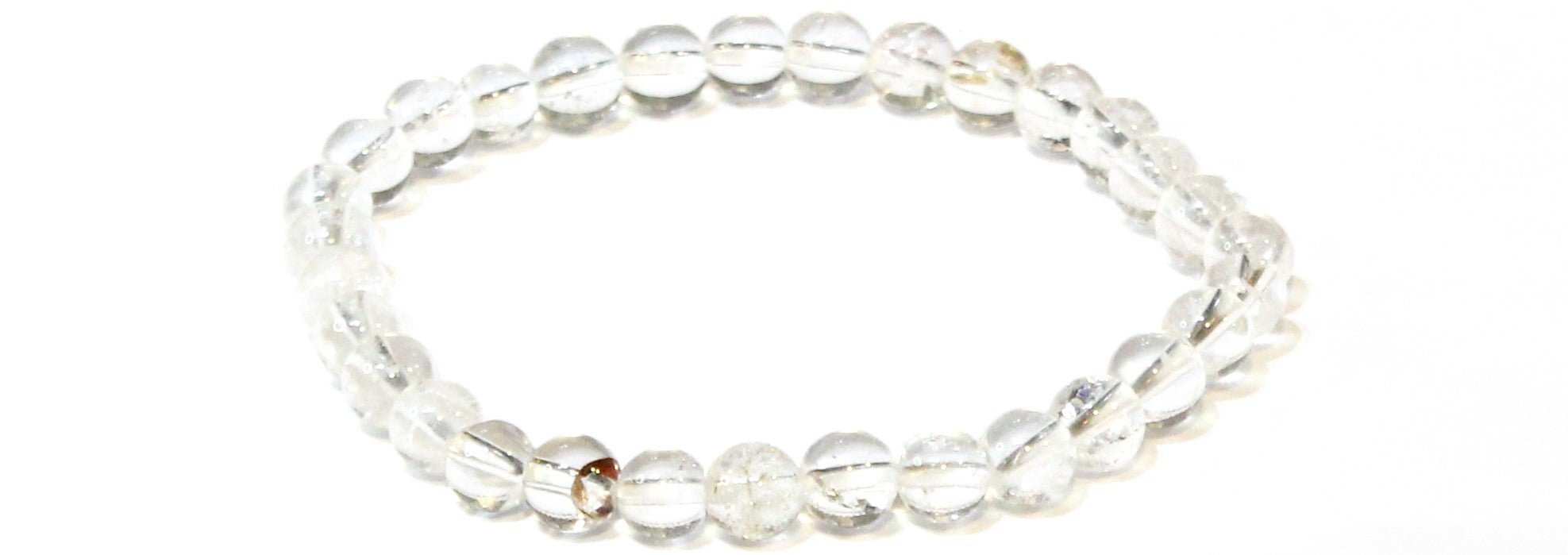 Clear Quartz Stackable Bracelet - Sacred Crystals Bracelets