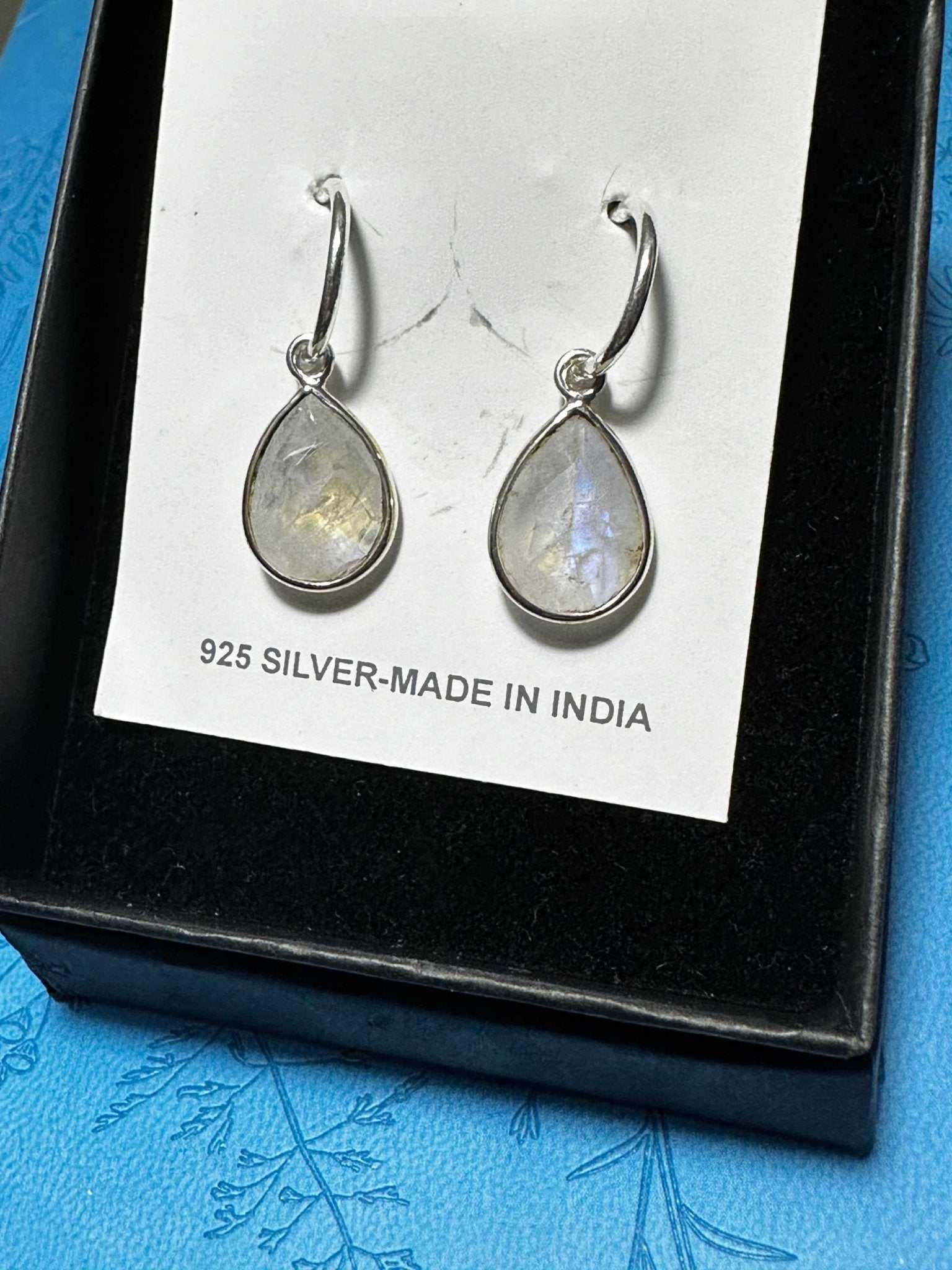 Faceted Drop Earrings 03.8042 - Sacred Crystals Earrings