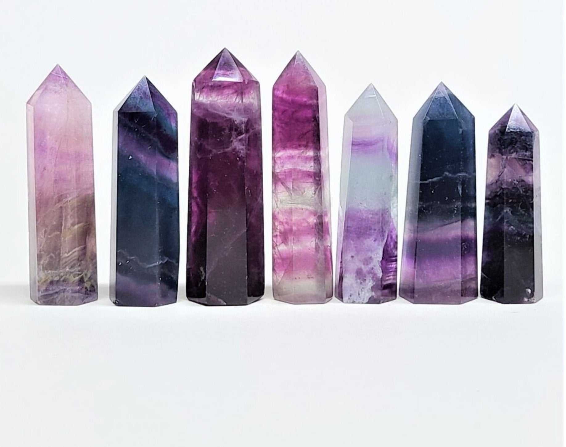 Fluorite Destiny Tower - Sacred Crystals Fluorite