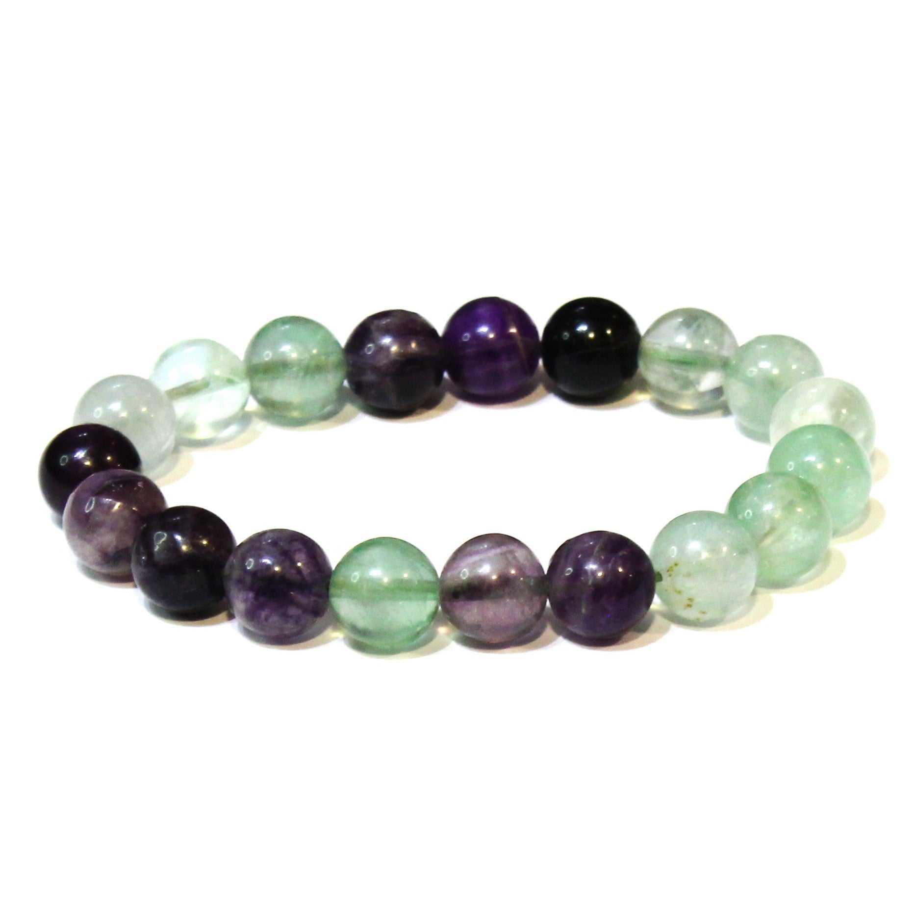 Fluorite Stackable Bracelet - Sacred Crystals Bracelets