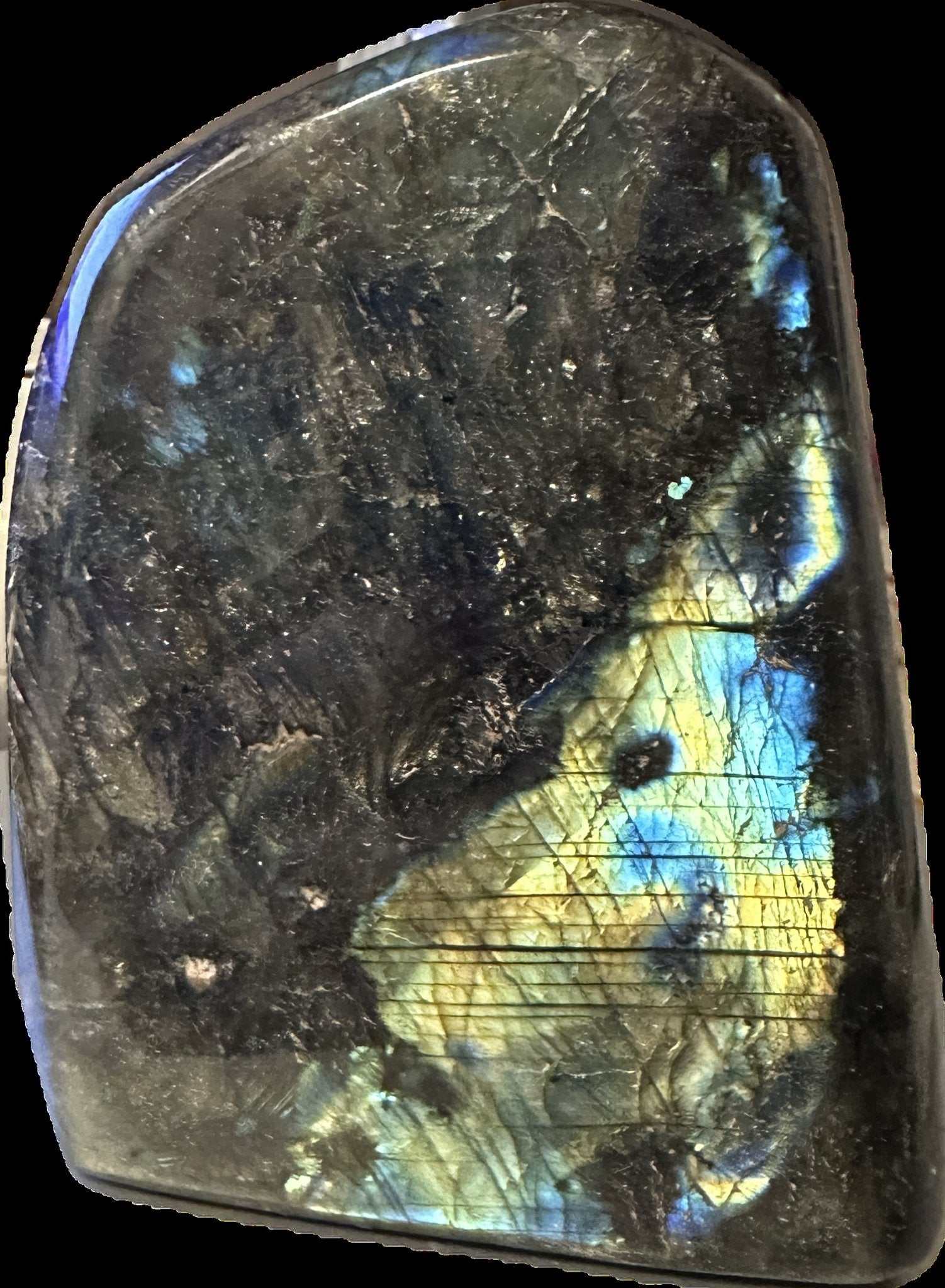 Freeform Labradorite Specimen - Sacred Crystals Labradorite