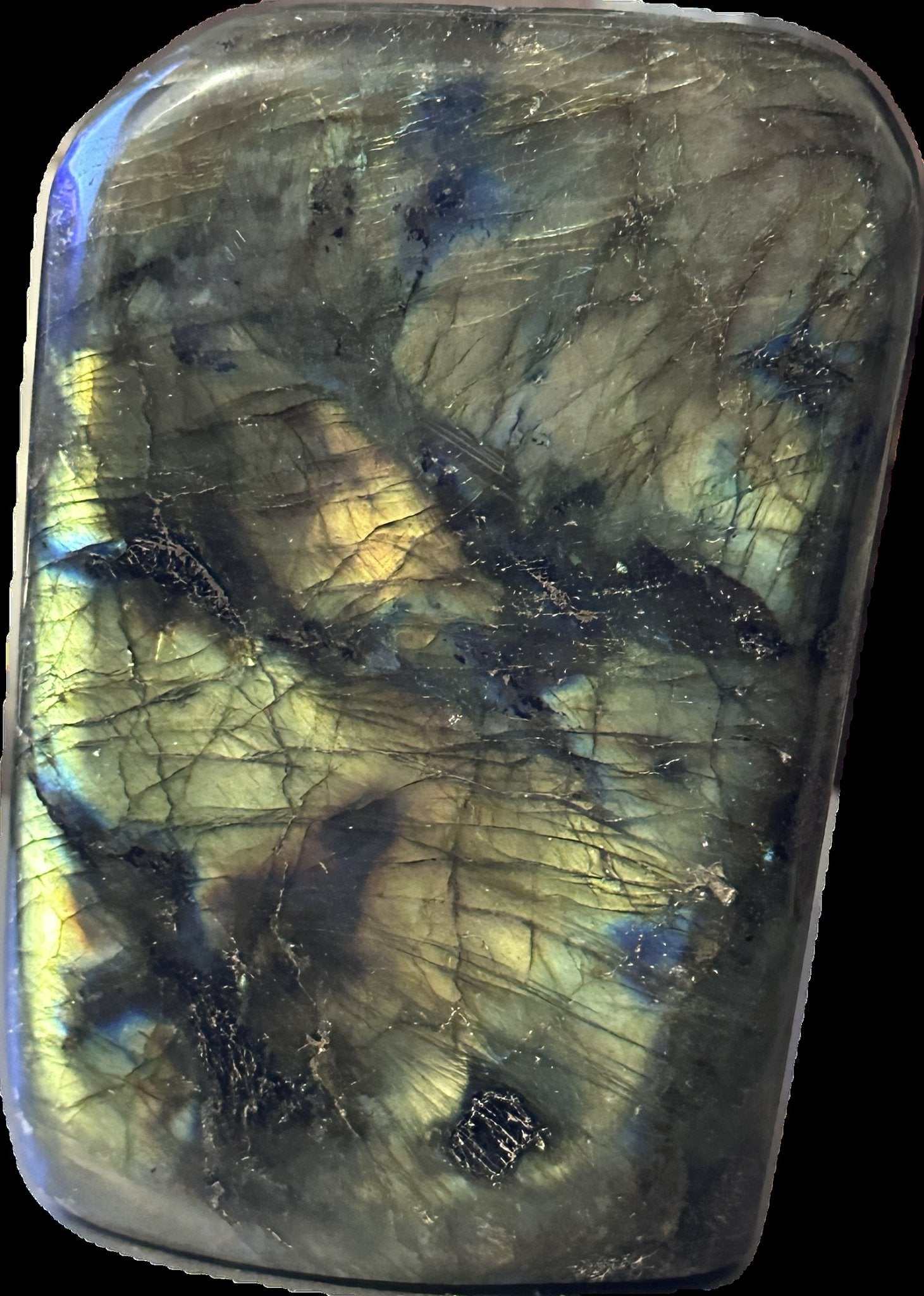 Freeform Labradorite Specimen - Sacred Crystals Labradorite