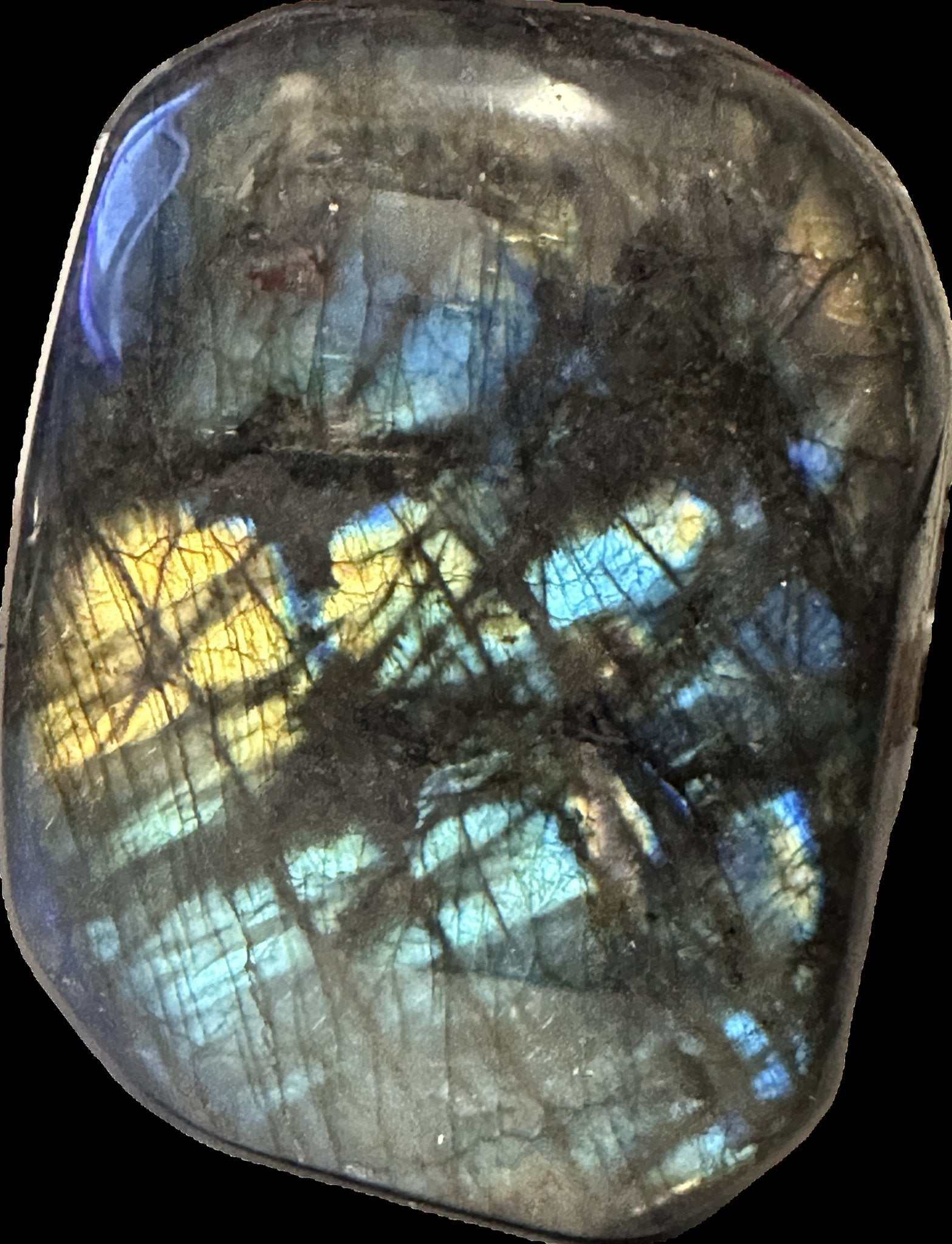 Freeform Labradorite Specimen - Sacred Crystals Labradorite