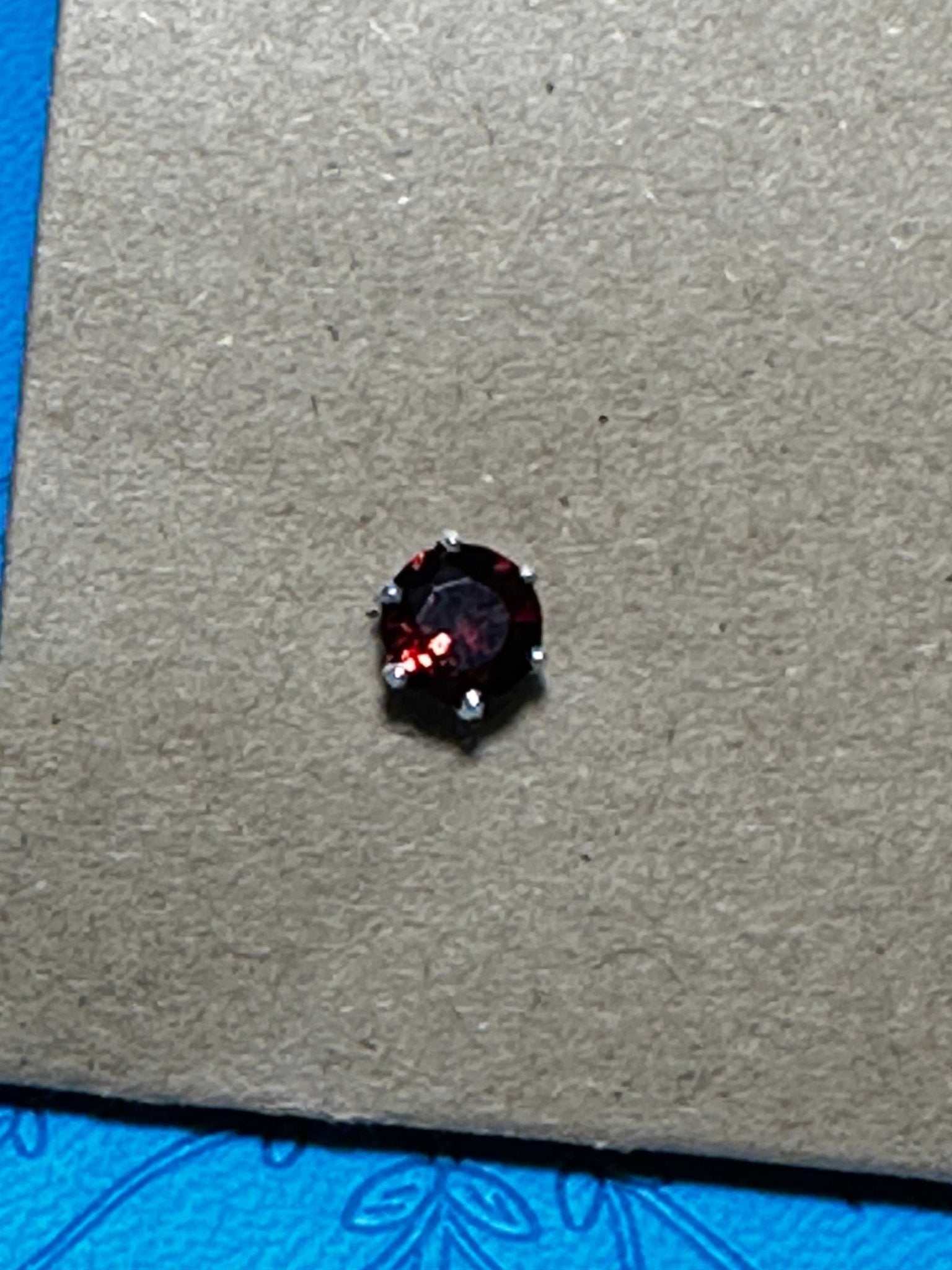 Garnet Post Earrings - Sacred Crystals Earrings