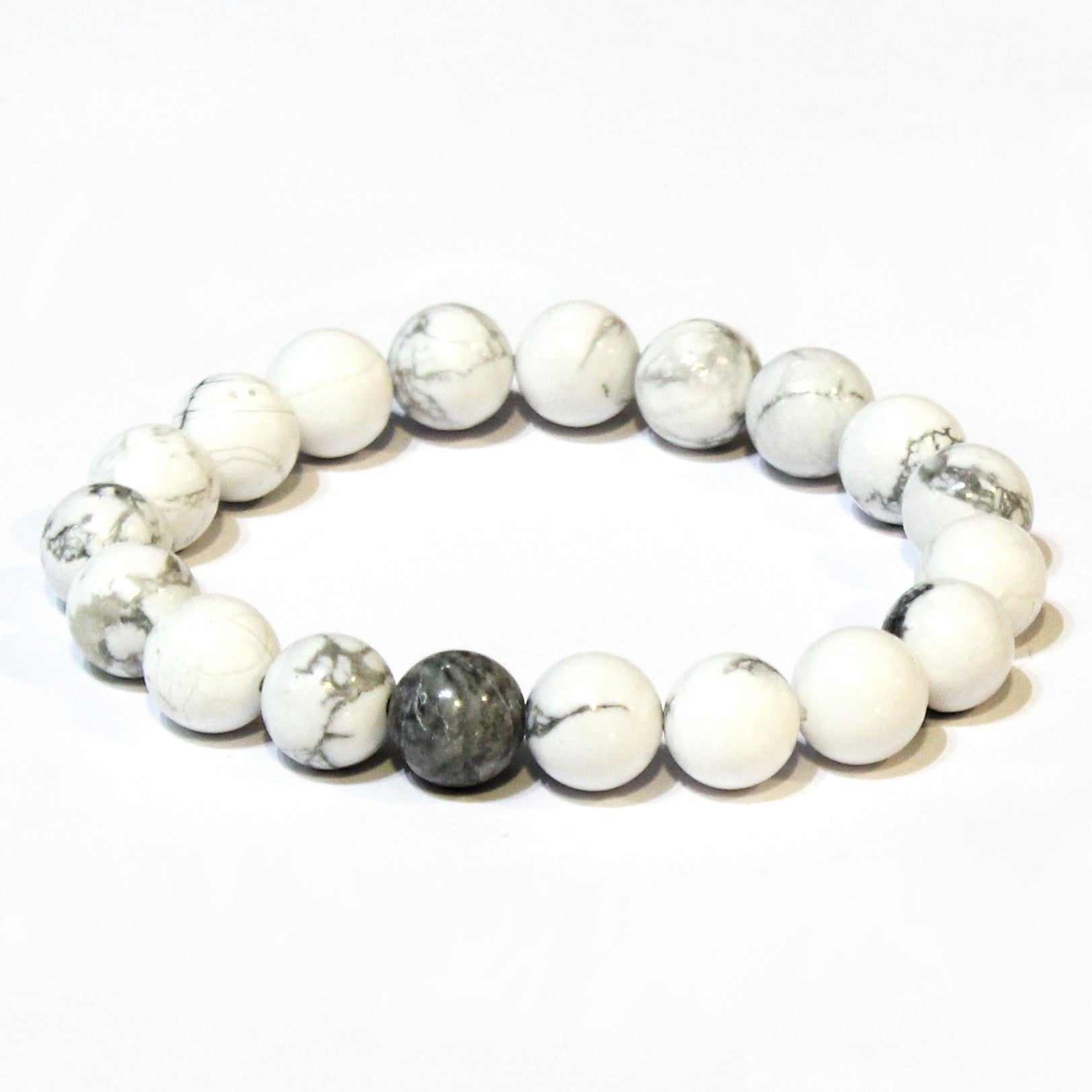 Howlite Stackable Bracelet - Sacred Crystals Bracelets