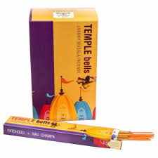 Incense Stick - Namaste India Temple Bells - Patchouli + Nag Champa 15g