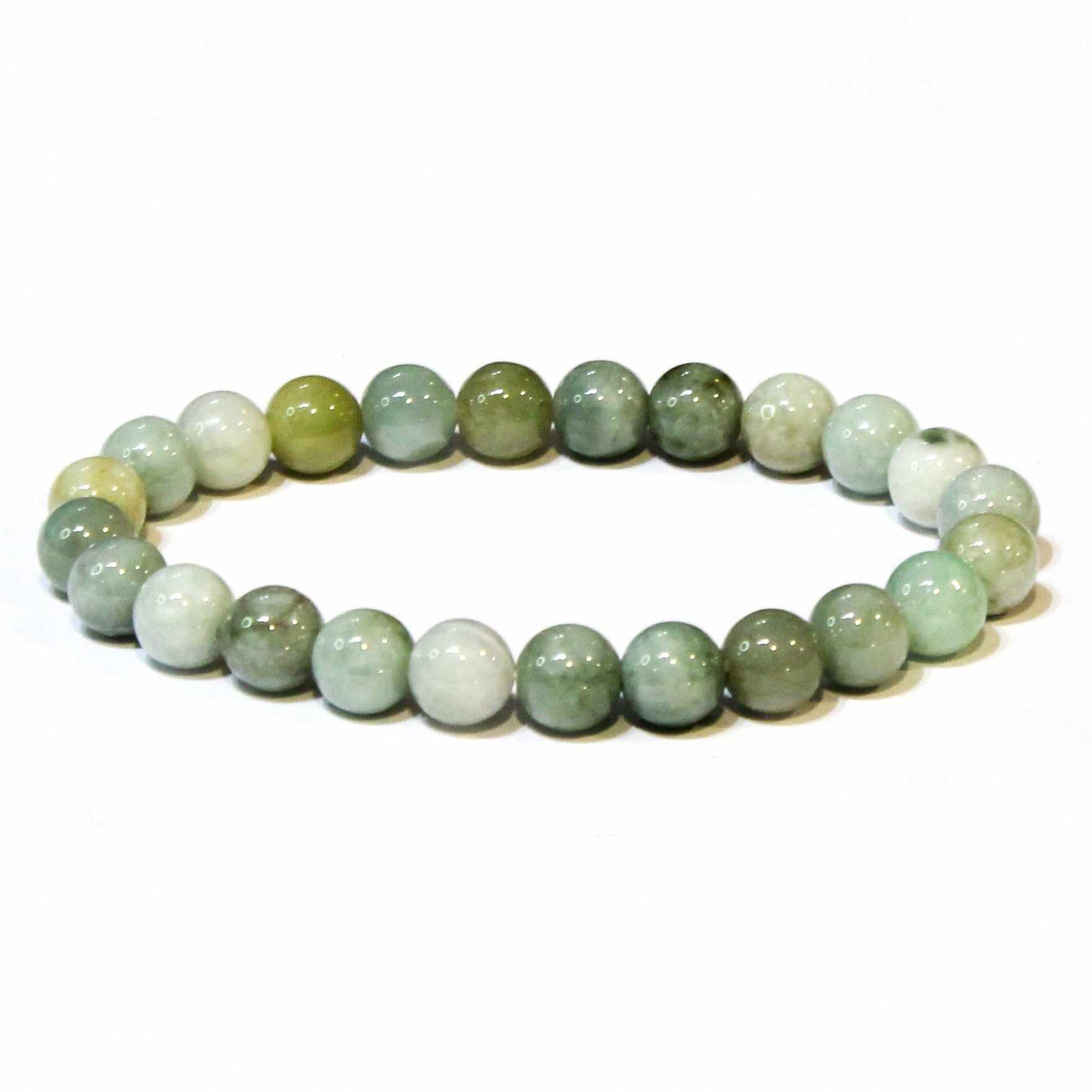 Jadeite Jade Stackable Bracelet - Sacred Crystals Bracelets