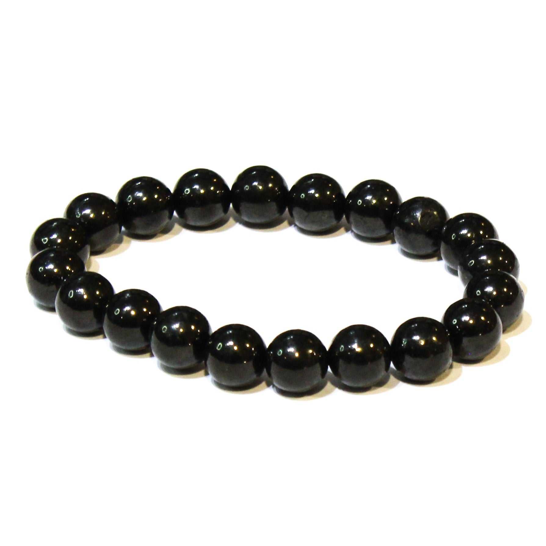 Jet Stackable Bracelet - Sacred Crystals Bracelets