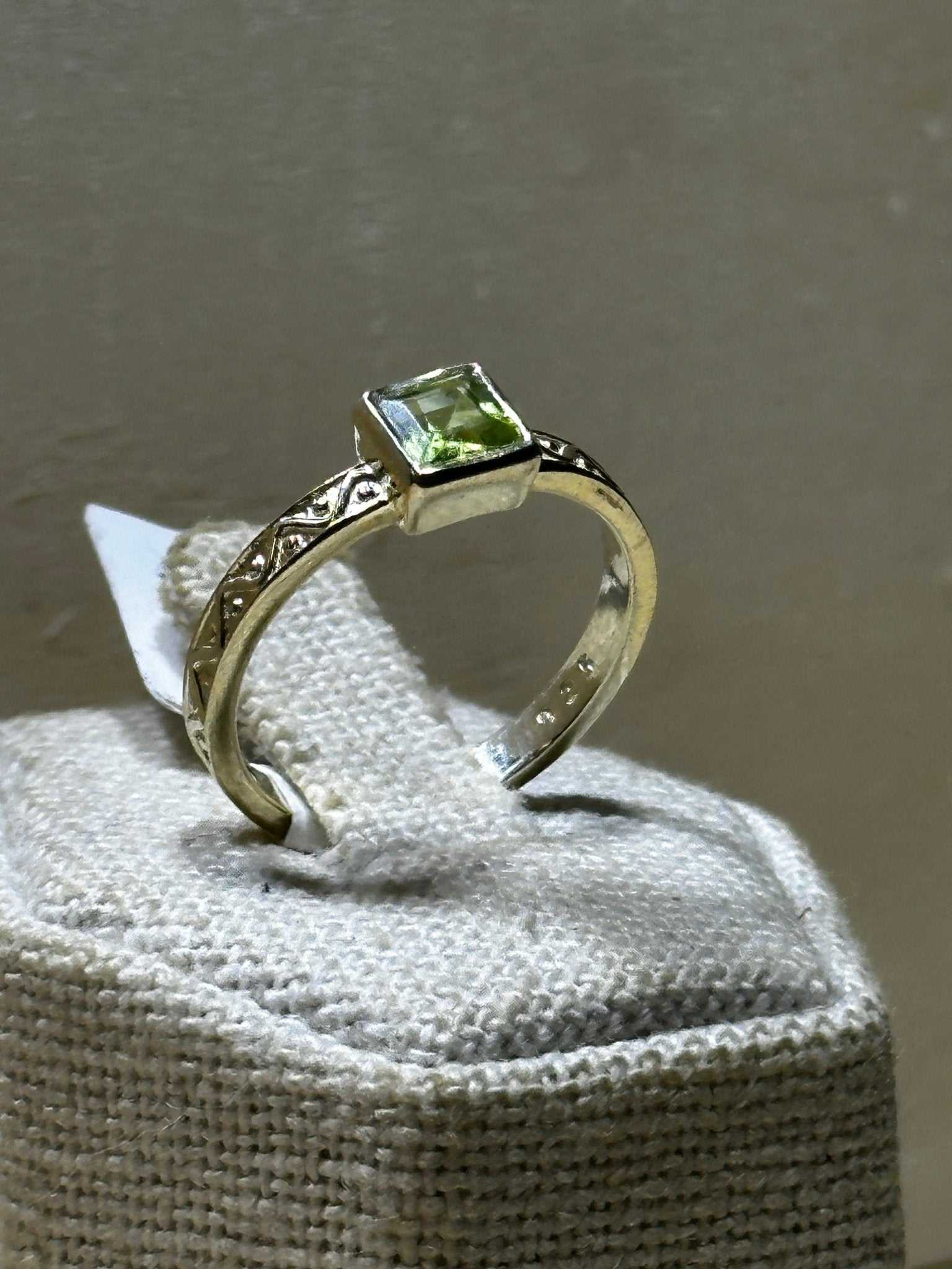 Peridot Ring Size 9 (2.9023) - Sacred Crystals Rings