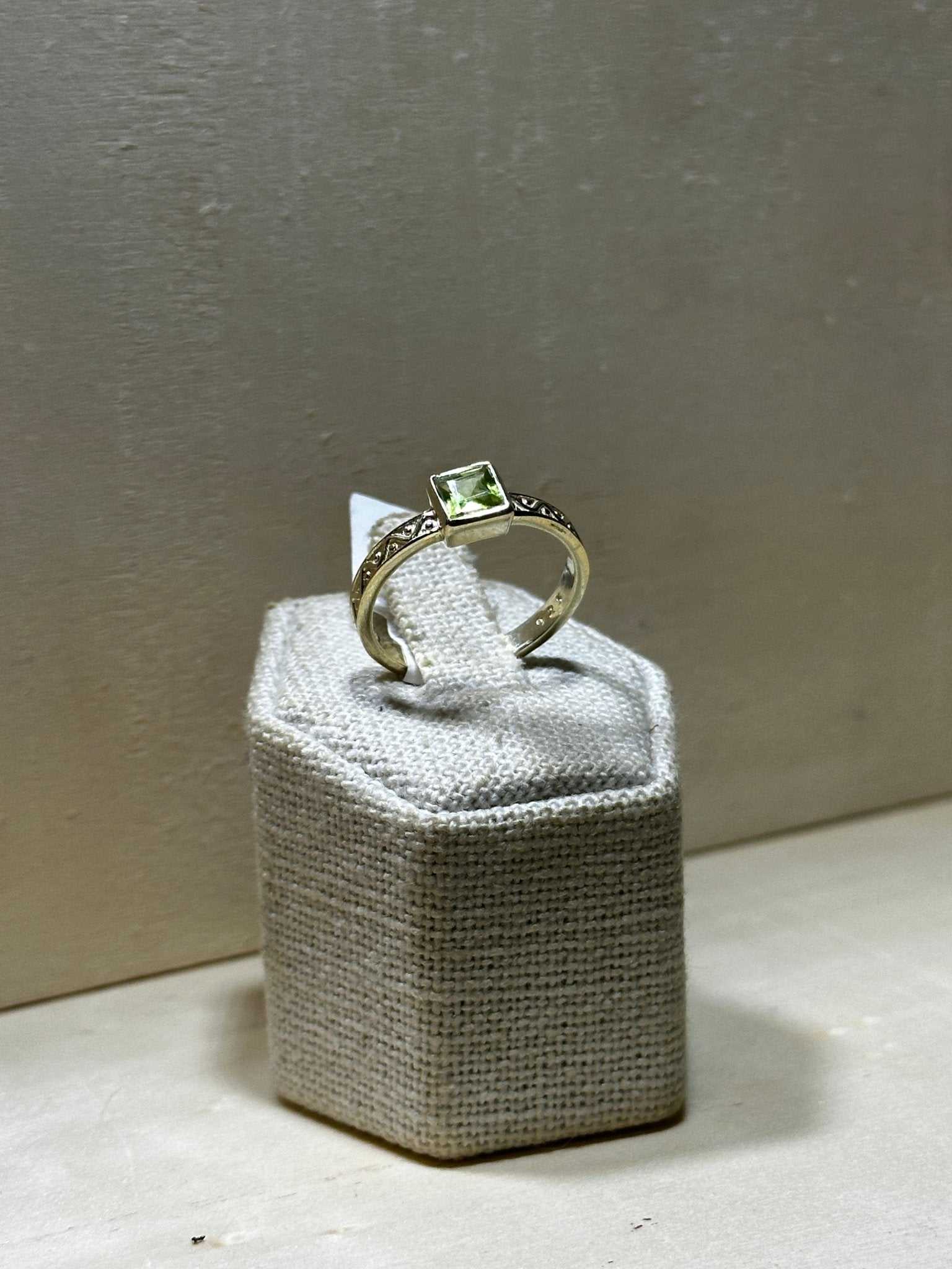 Peridot Ring Size 9 (2.9023) - Sacred Crystals Rings