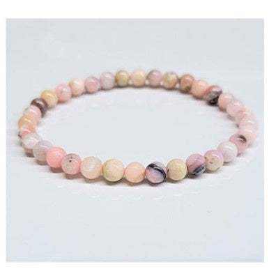 Pink Opal Stackable Bracelet - Sacred Crystals Bracelets