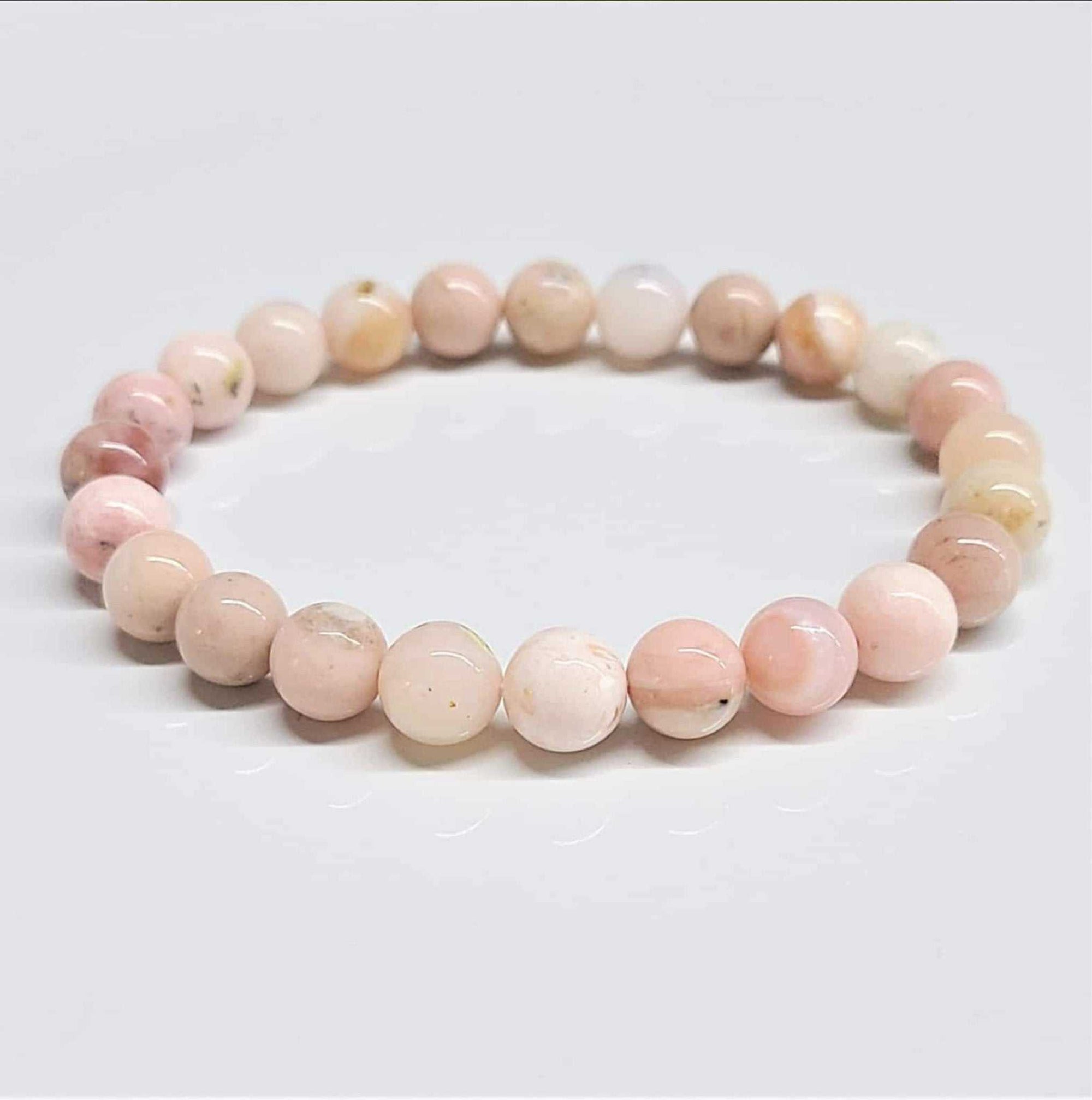 Pink Opal Stackable Bracelet - Sacred Crystals Bracelets