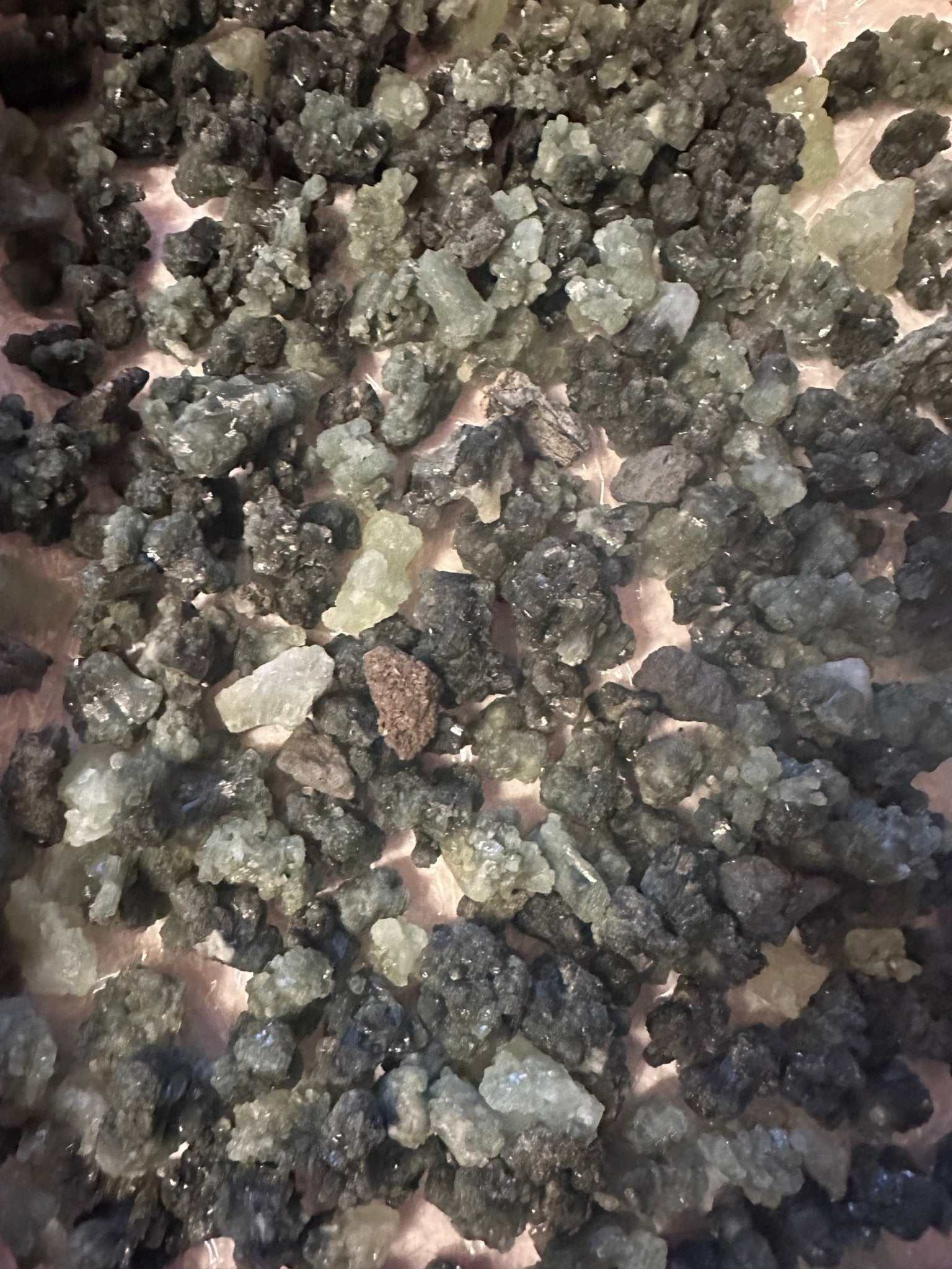 Prehnite Rough Stone from Morocco (approx 3g) - Sacred Crystals Rough Stones