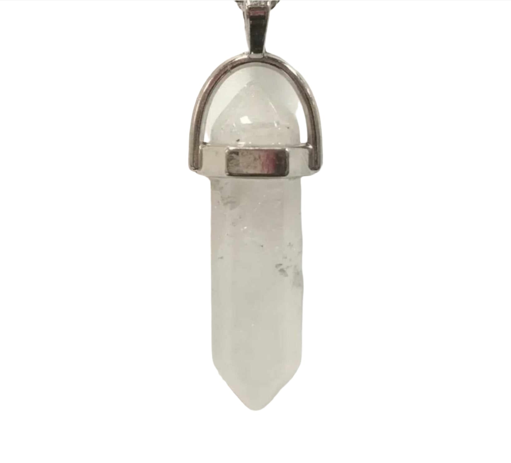 Quartz Bullet Point Necklace - Sacred Crystals Chains and Necklaces