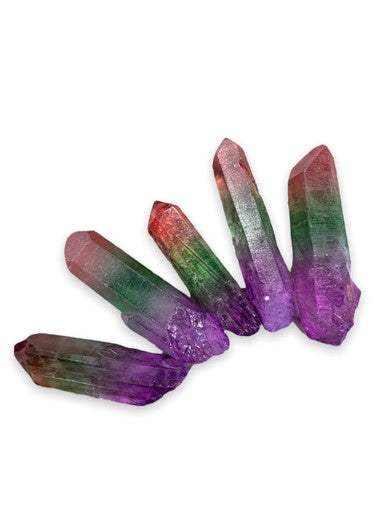 Quartz PRIDE Rainbow Points - Sacred Crystals All Crystals