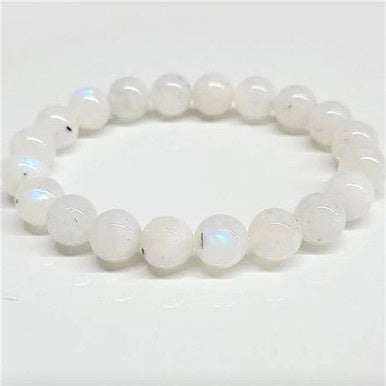 Rainbow Moonstone Stackable Bracelet - Sacred Crystals Bracelets