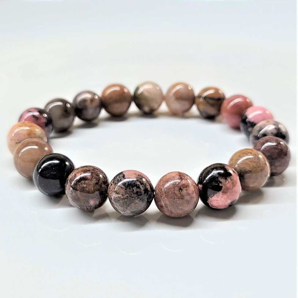 Rhodonite Stackable Bracelet - Sacred Crystals Bracelets