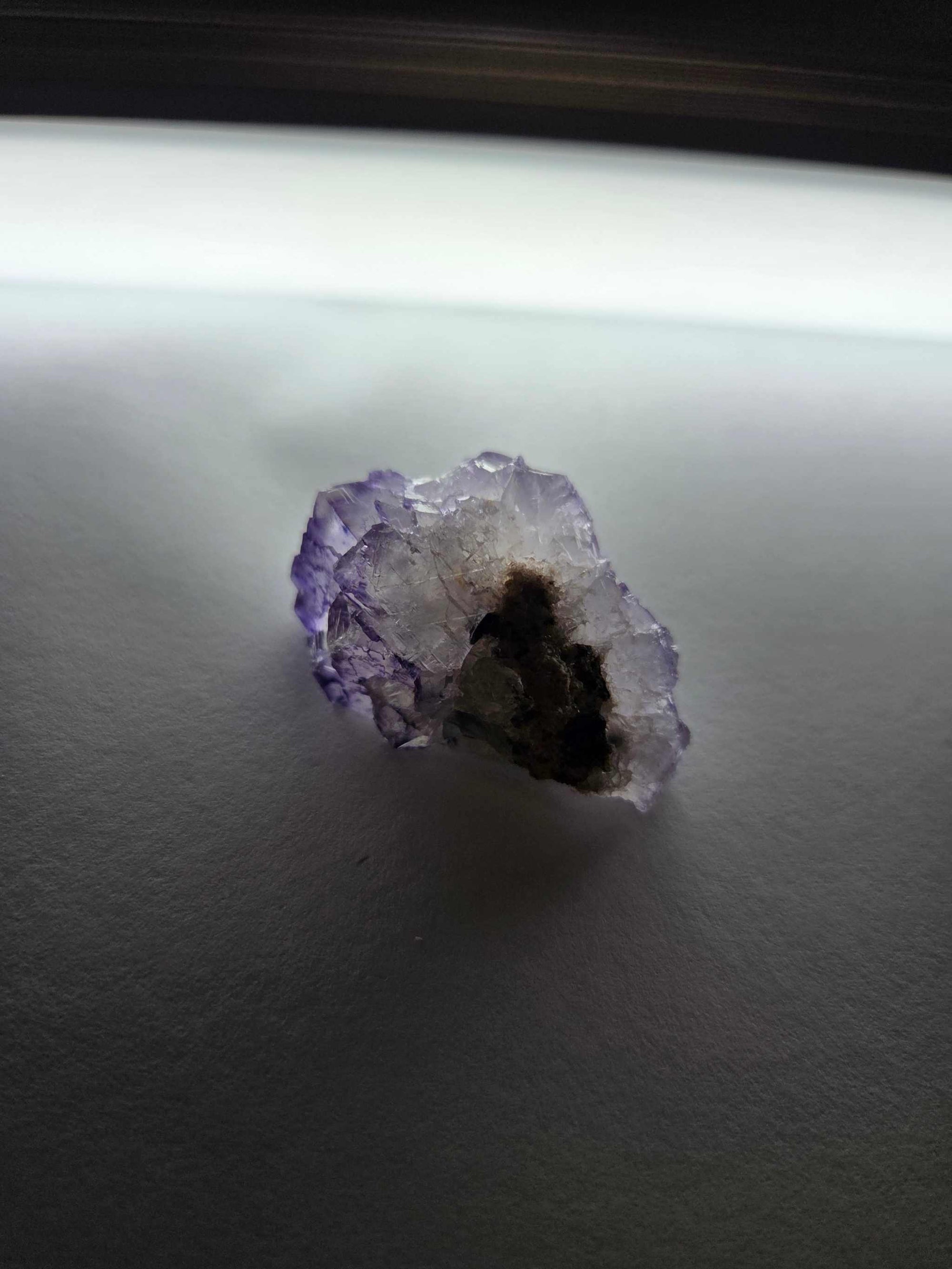 Purple Fluorite Specimen 1.23oz (Lavender Veil)