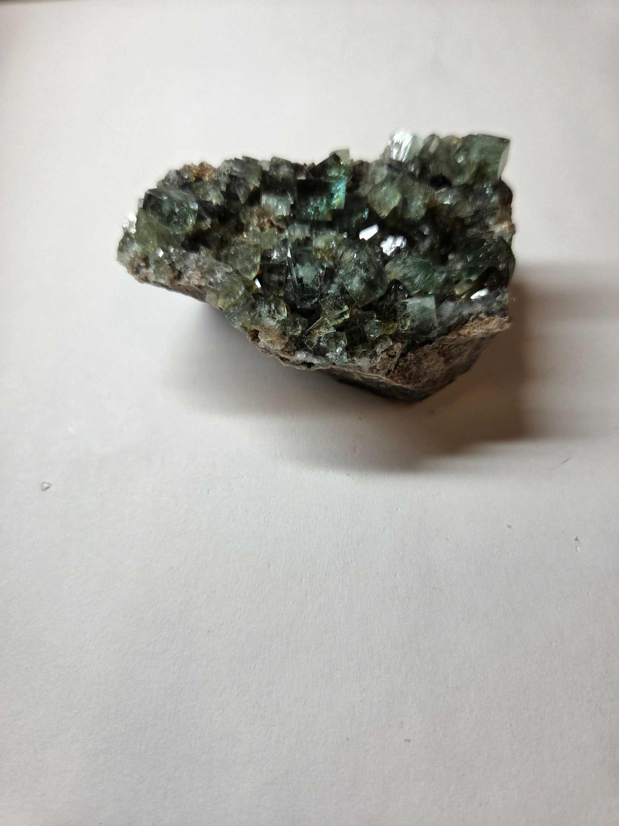 Green Fluorite Specimen (Triangle of Intuitive Clarity)