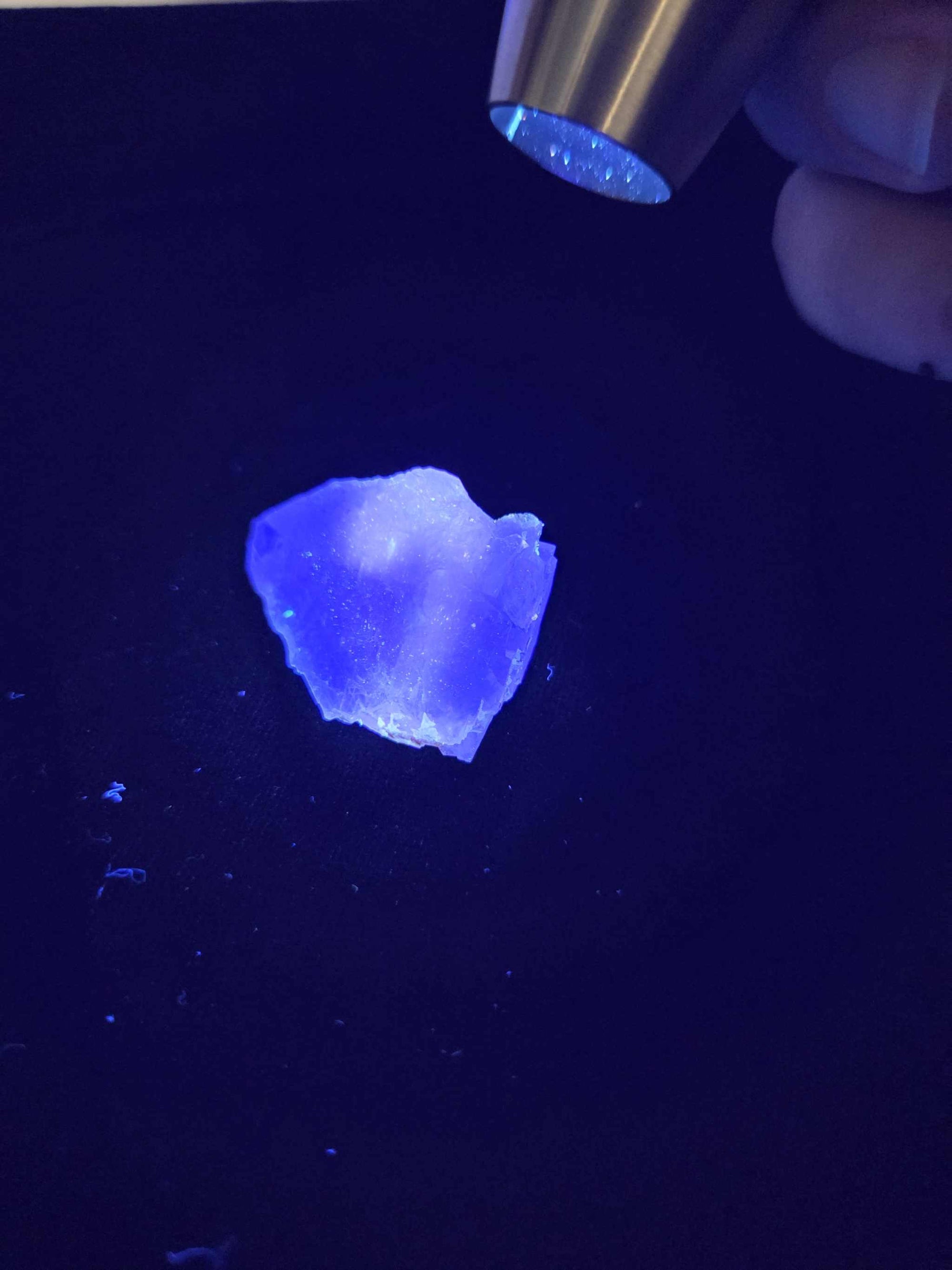 Clear Fluorite Specimen .64 oz (Peak of Clarity)