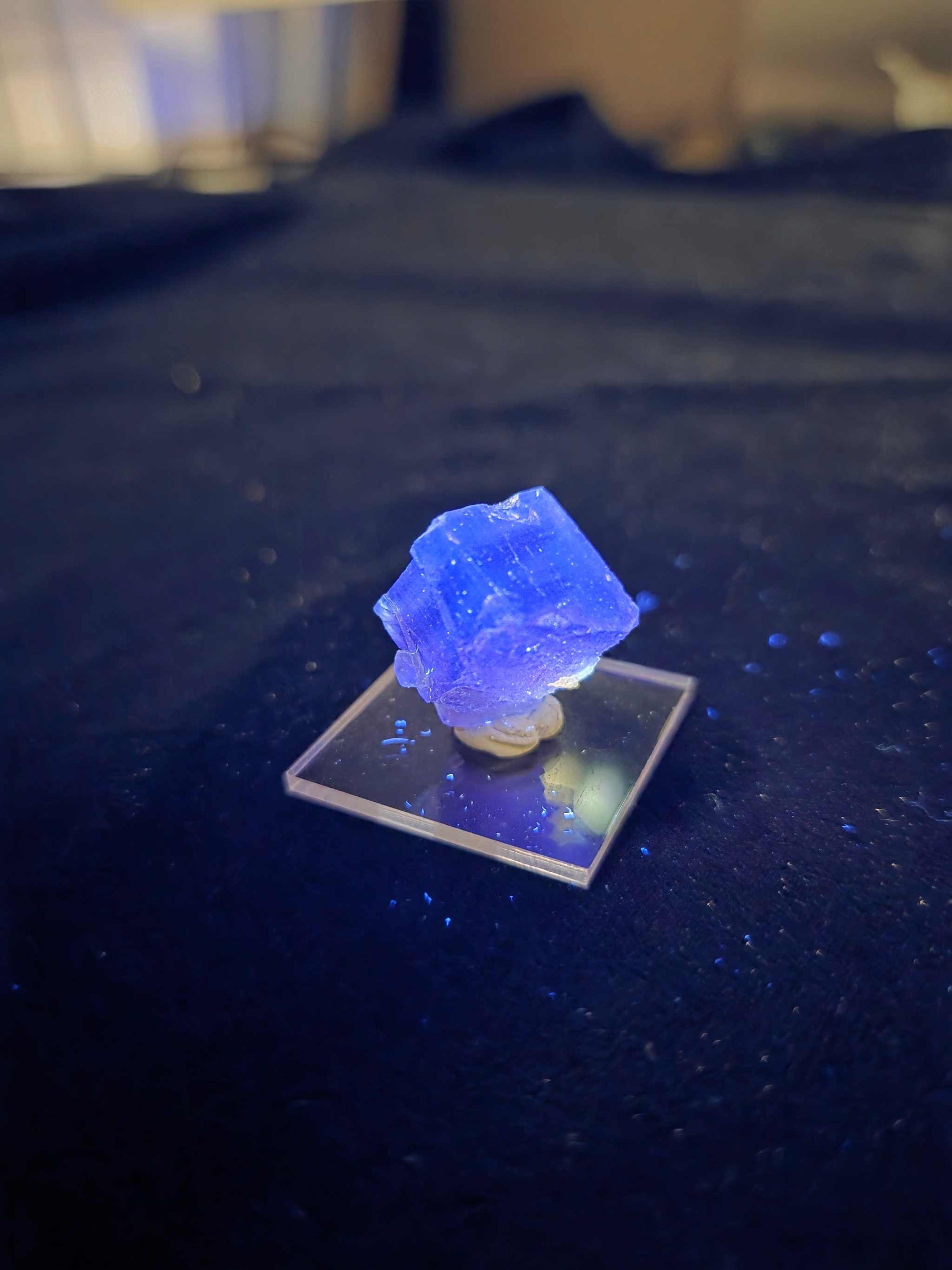 Purple Fluorite Pocket Specimen