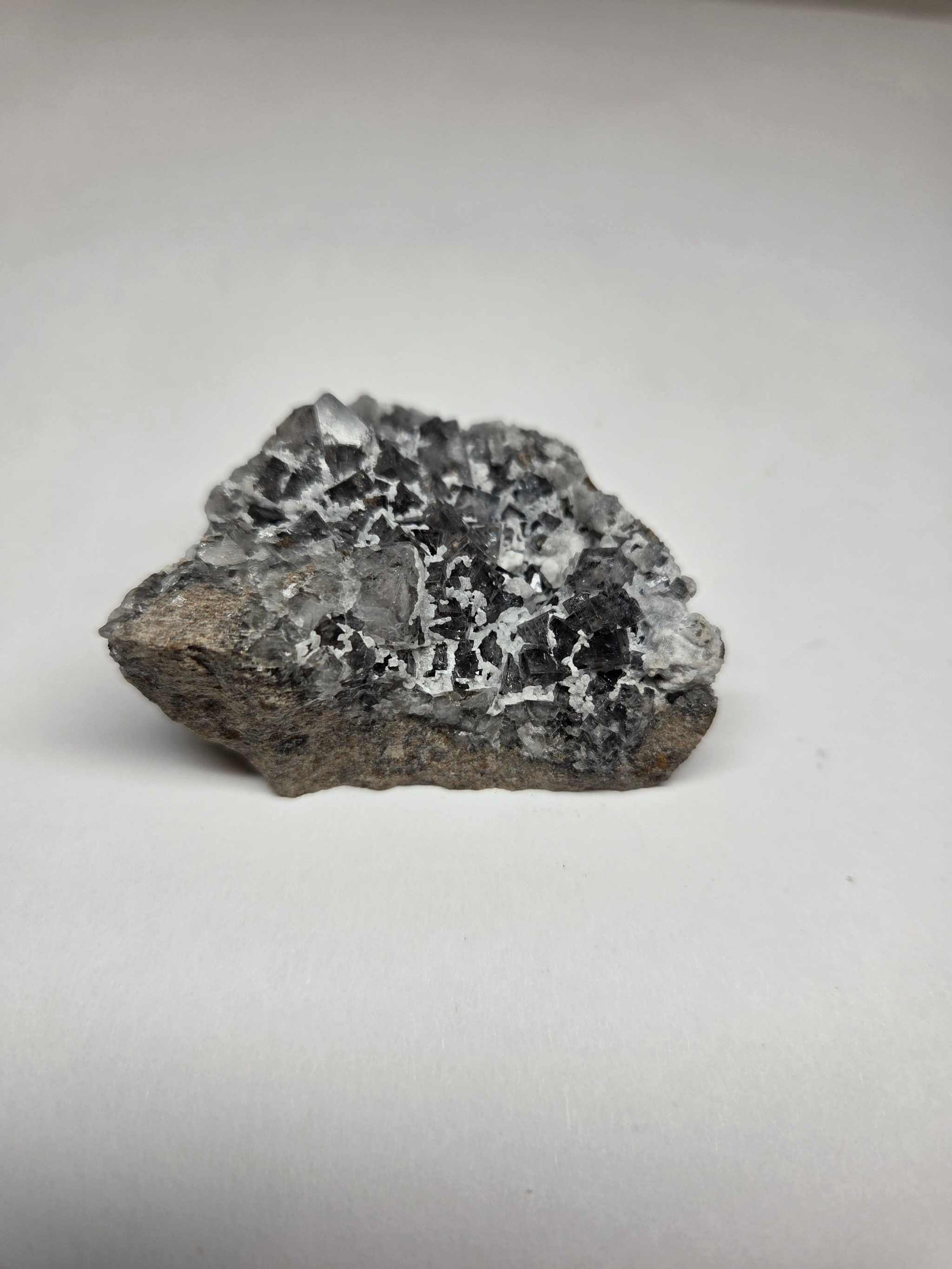 Phantom Purple Fluorite in a Calcite Matrix (Peaks of Snow and Lavender)