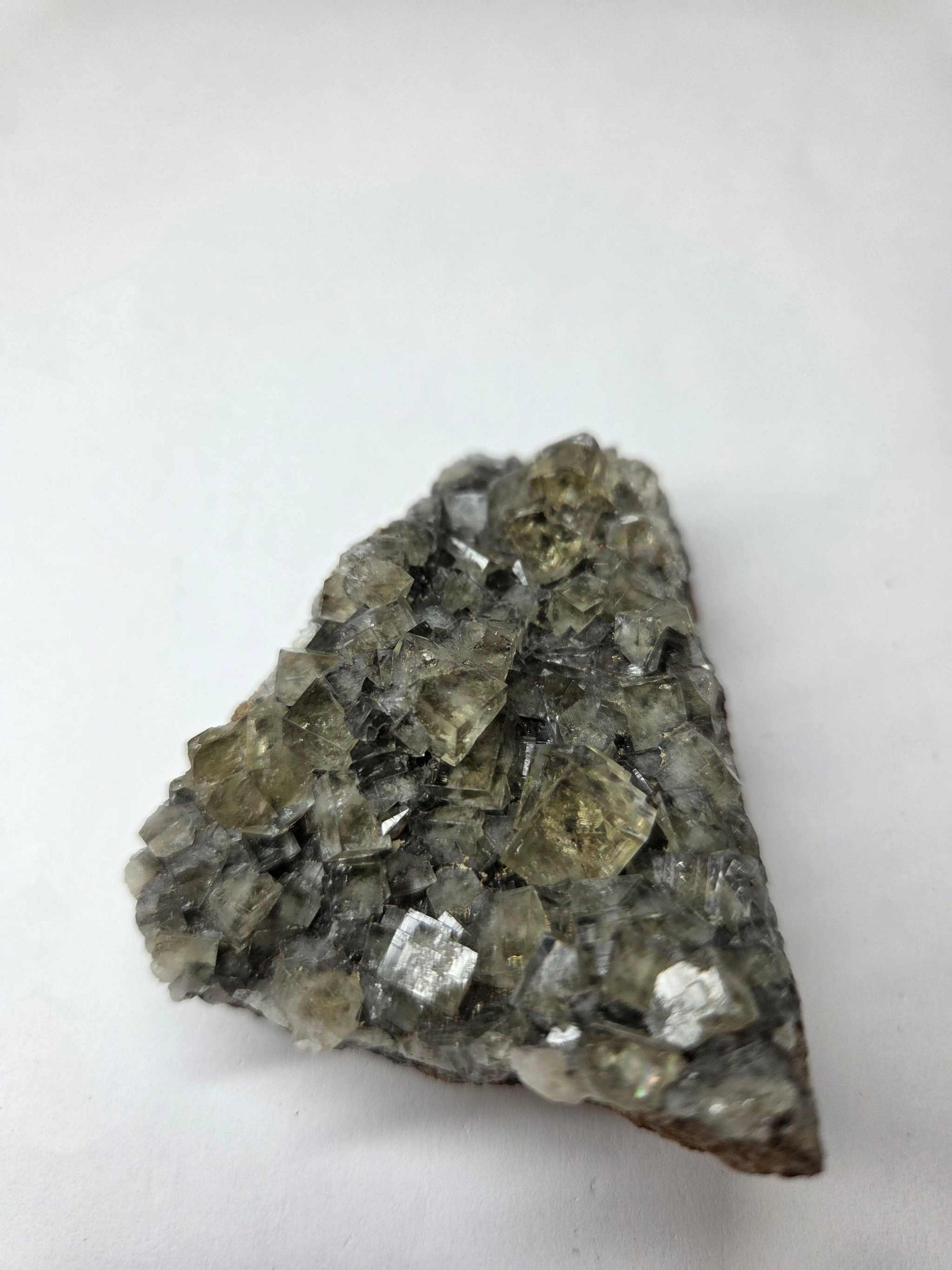 Yellow Fluorite Specimen (Triangle of Solar Illumination)
