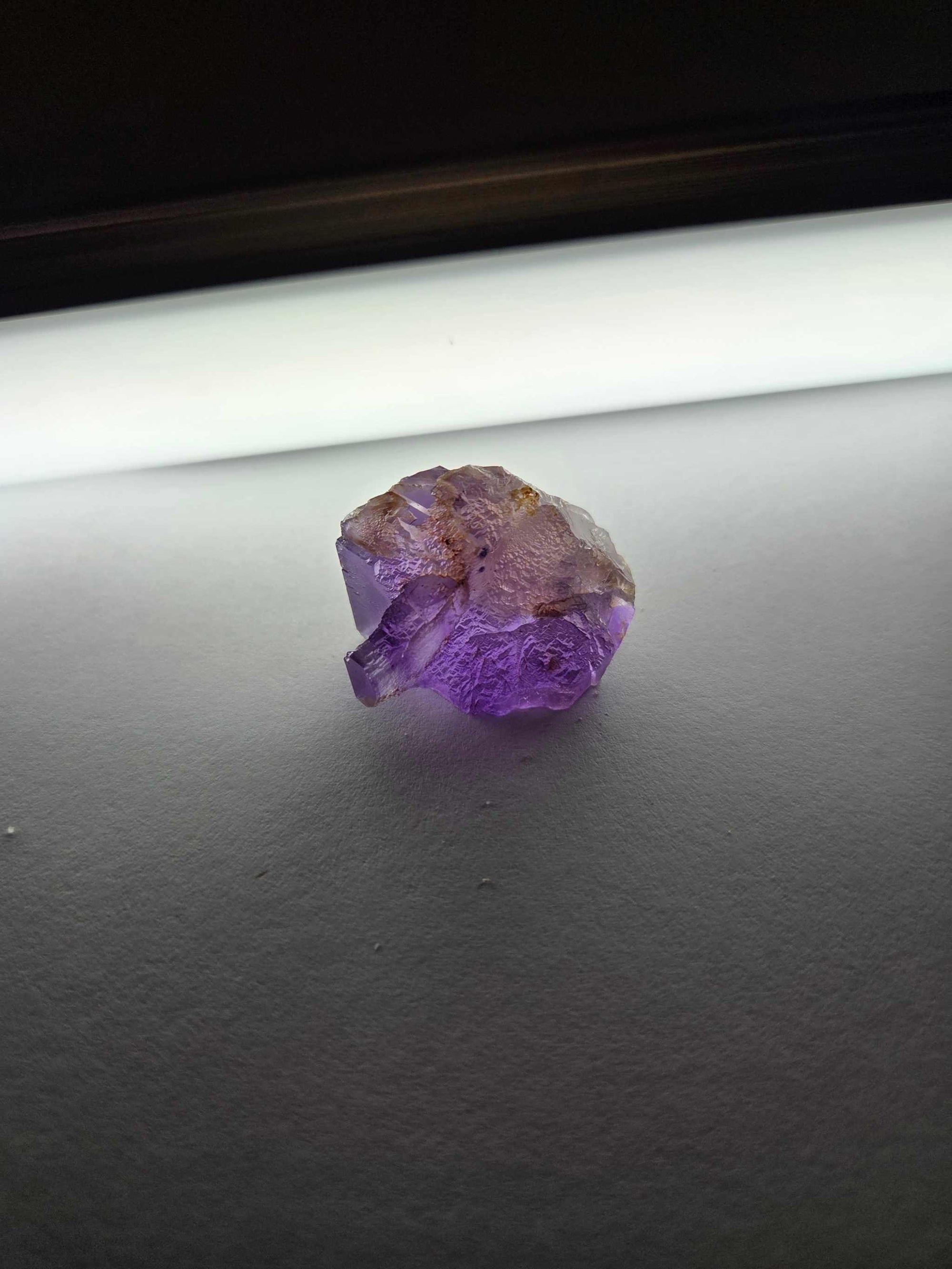 Purple Fluorite Specimen 1 oz (Violet Window of Intuitive Geometry)
