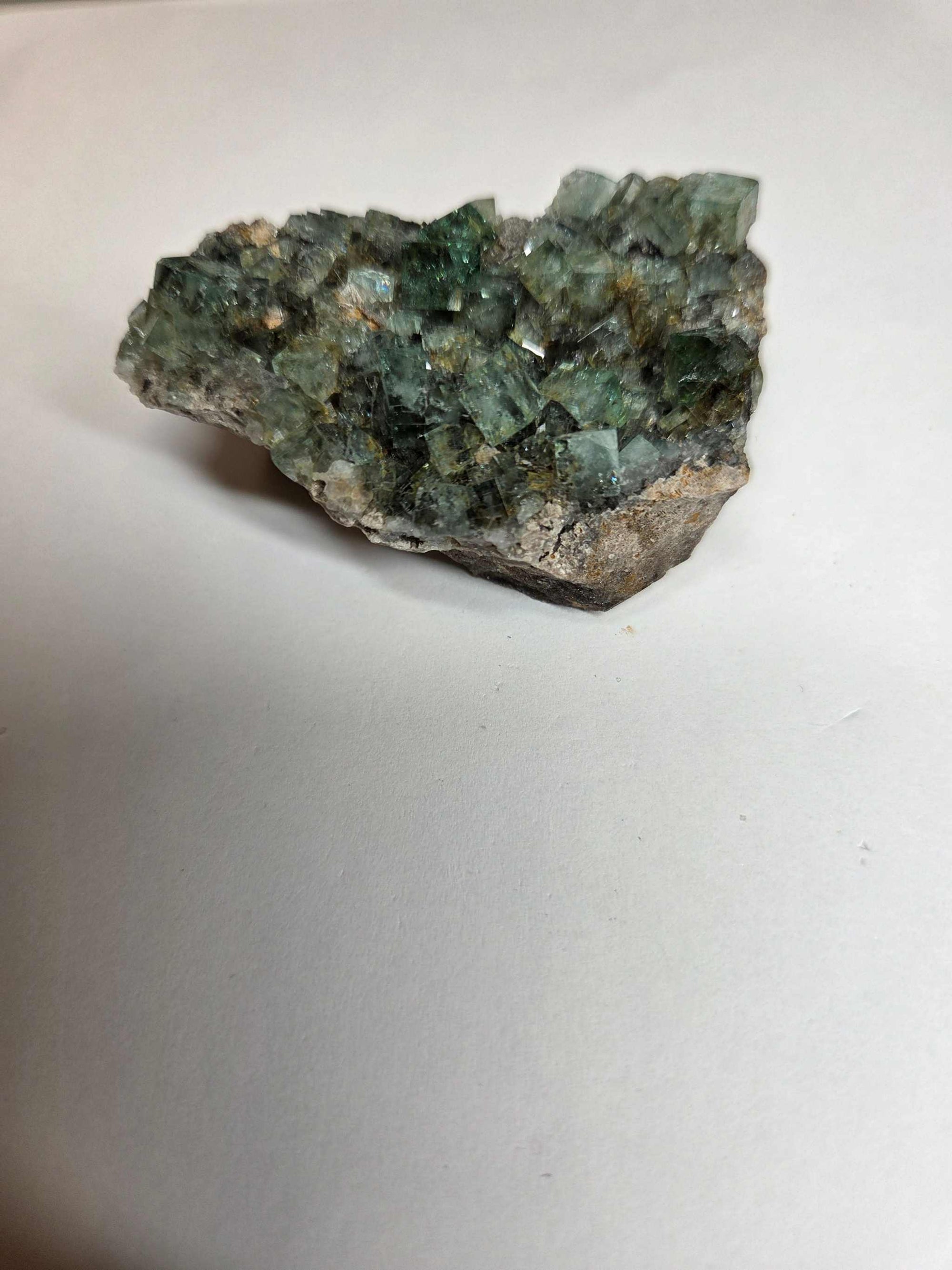 Green Fluorite Specimen (Triangle of Intuitive Clarity)