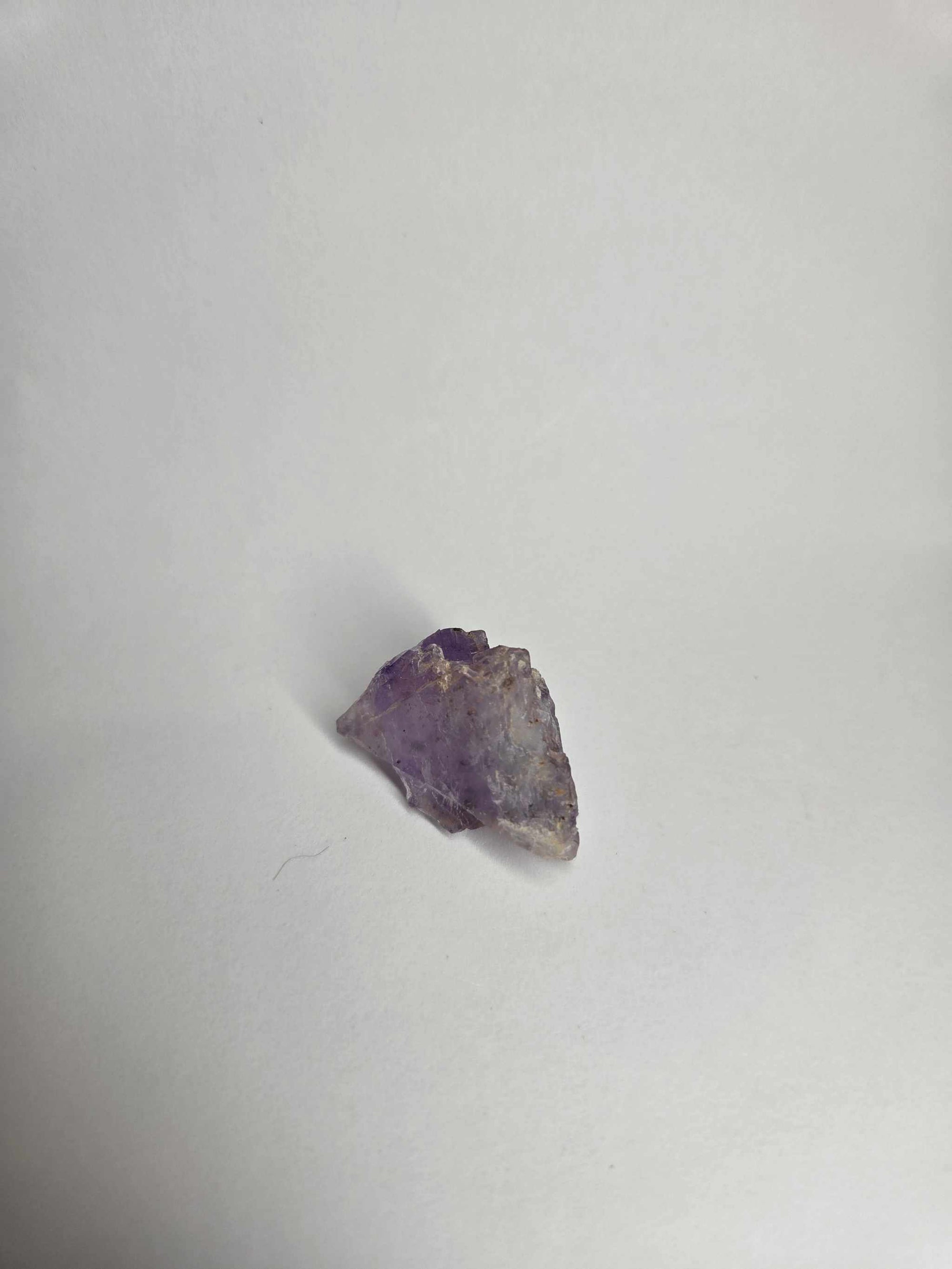 Purple Fluorite Specimen .49 oz (Speckled Violet Window)