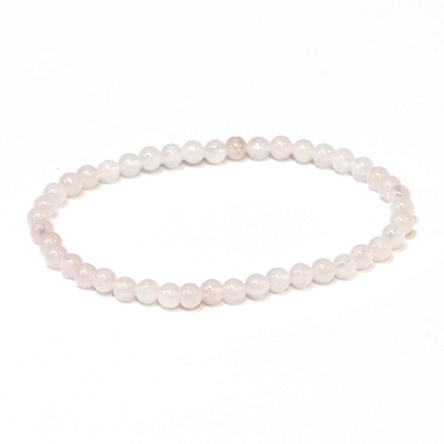 Rose Quartz Bracelet 4mm - Sacred Crystals Bracelets