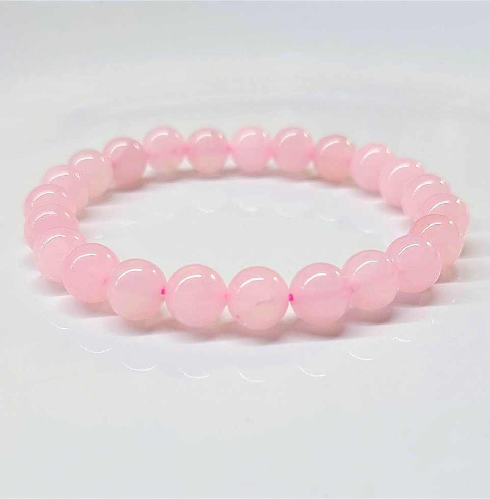 Rose Quartz Stackable Bracelet - Sacred Crystals Bracelets