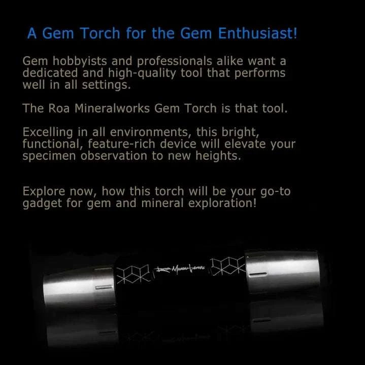 Roa Mineral Works Gem Torch